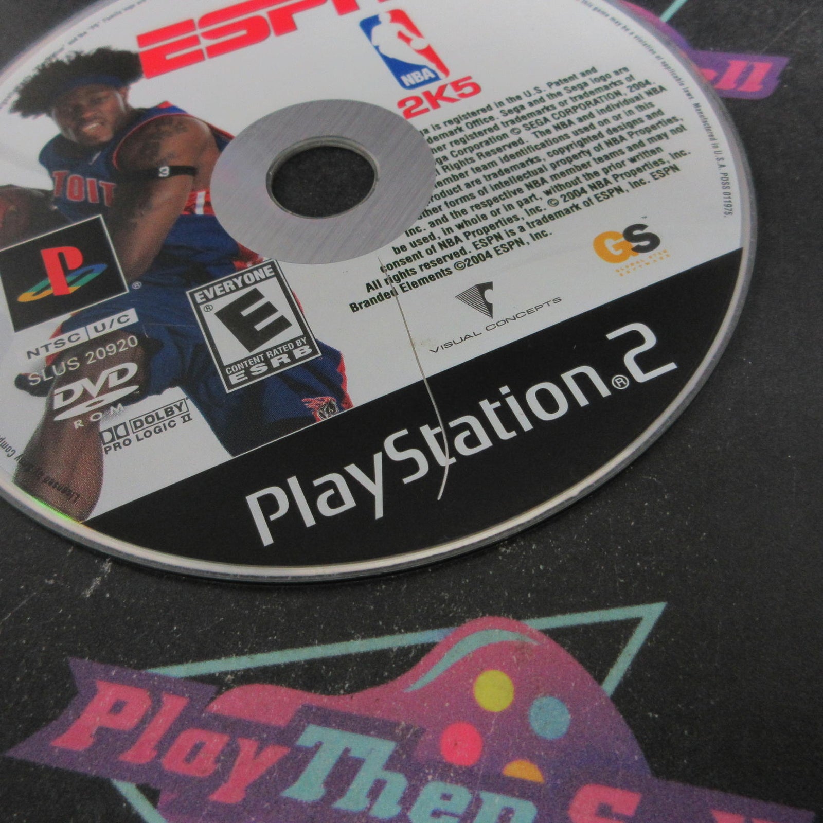 ESPN NBA 2K5 PS2 PlayStation 2 AD/DD Complete CIB - (See Pics)
