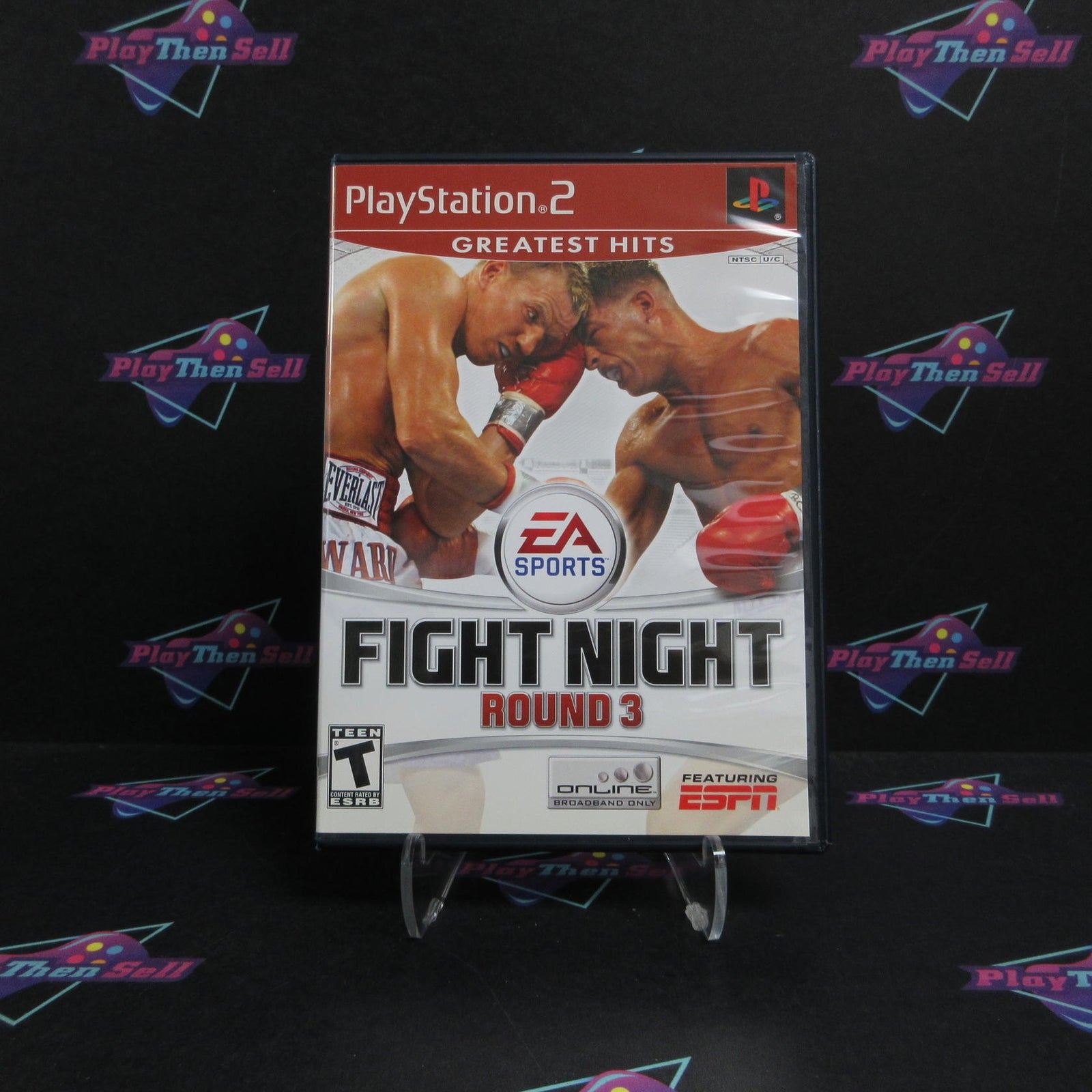 Fight Night Round 3 PS2 PlayStation 2 GH Complete - 1 Year Warranty EX Cond