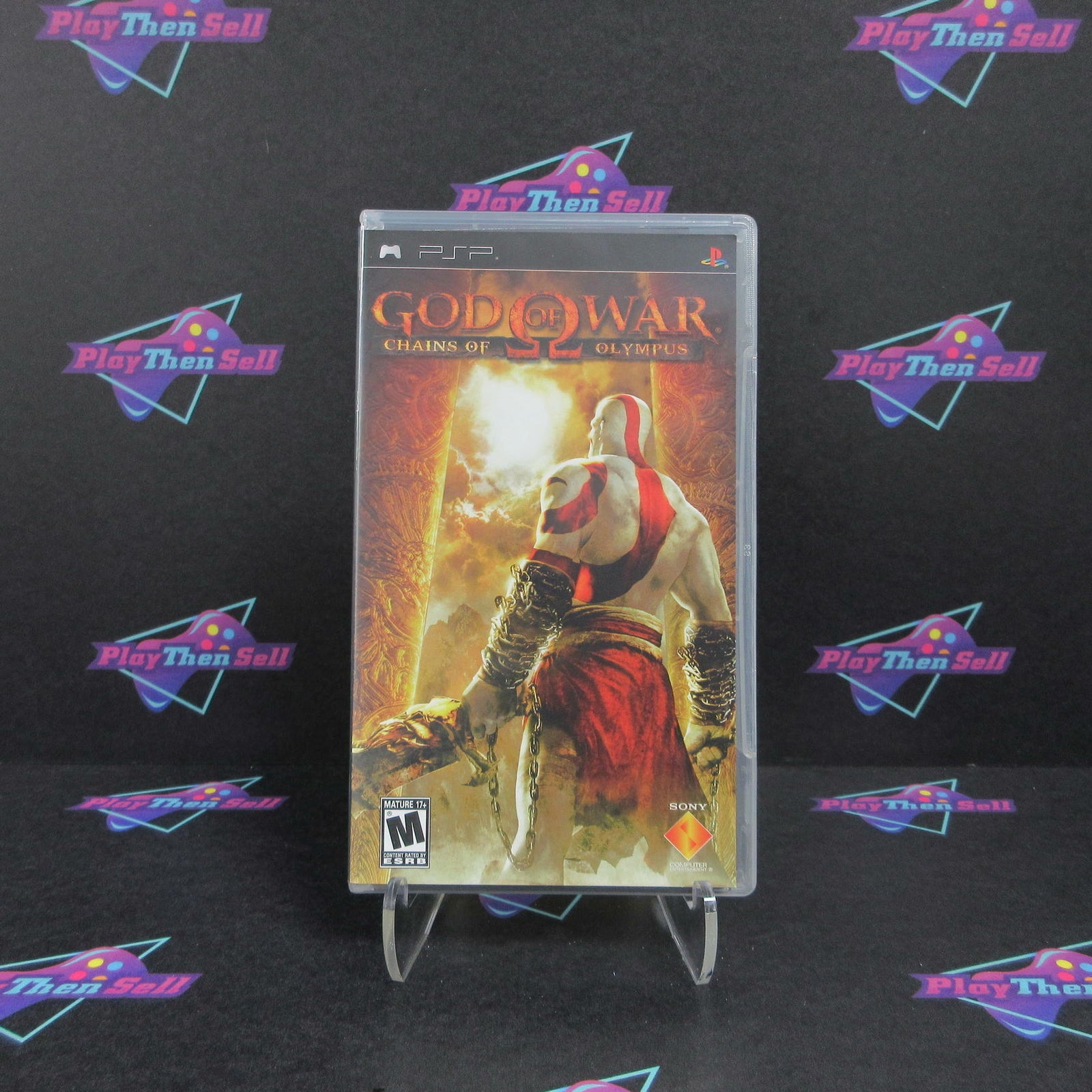 God of War Chains of Olympus Sony PSP + Reg Card Complete  - 1 Year Warranty E..