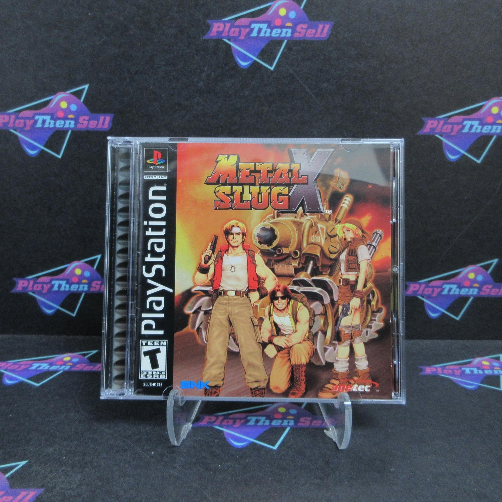 Metal Slug X PS1 PlayStation 1 + Reg Card Complete - 1 Year Warranty EX Cond