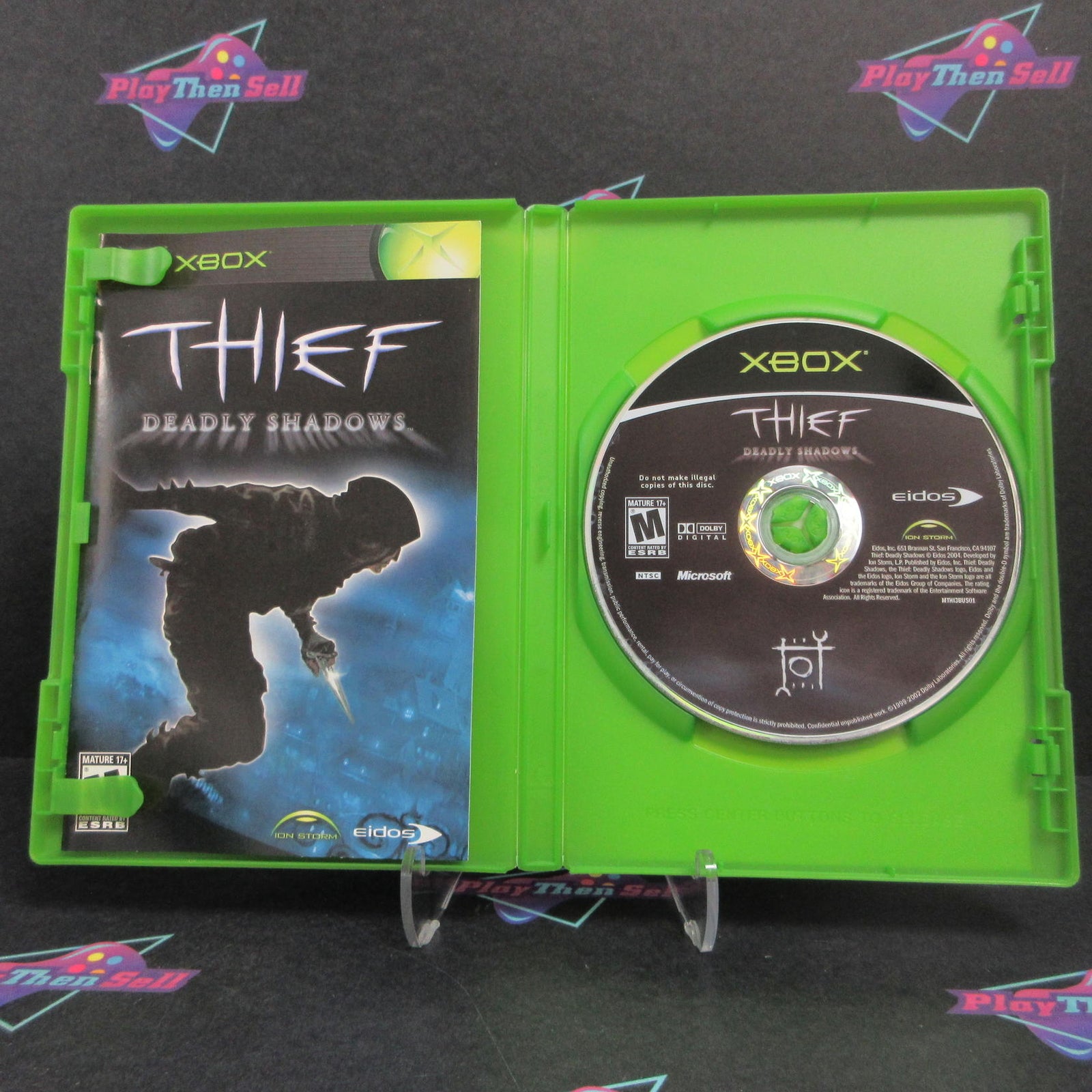 Thief Deadly Shadows Xbox + Reg Card Complete - 1 Year Warranty VG