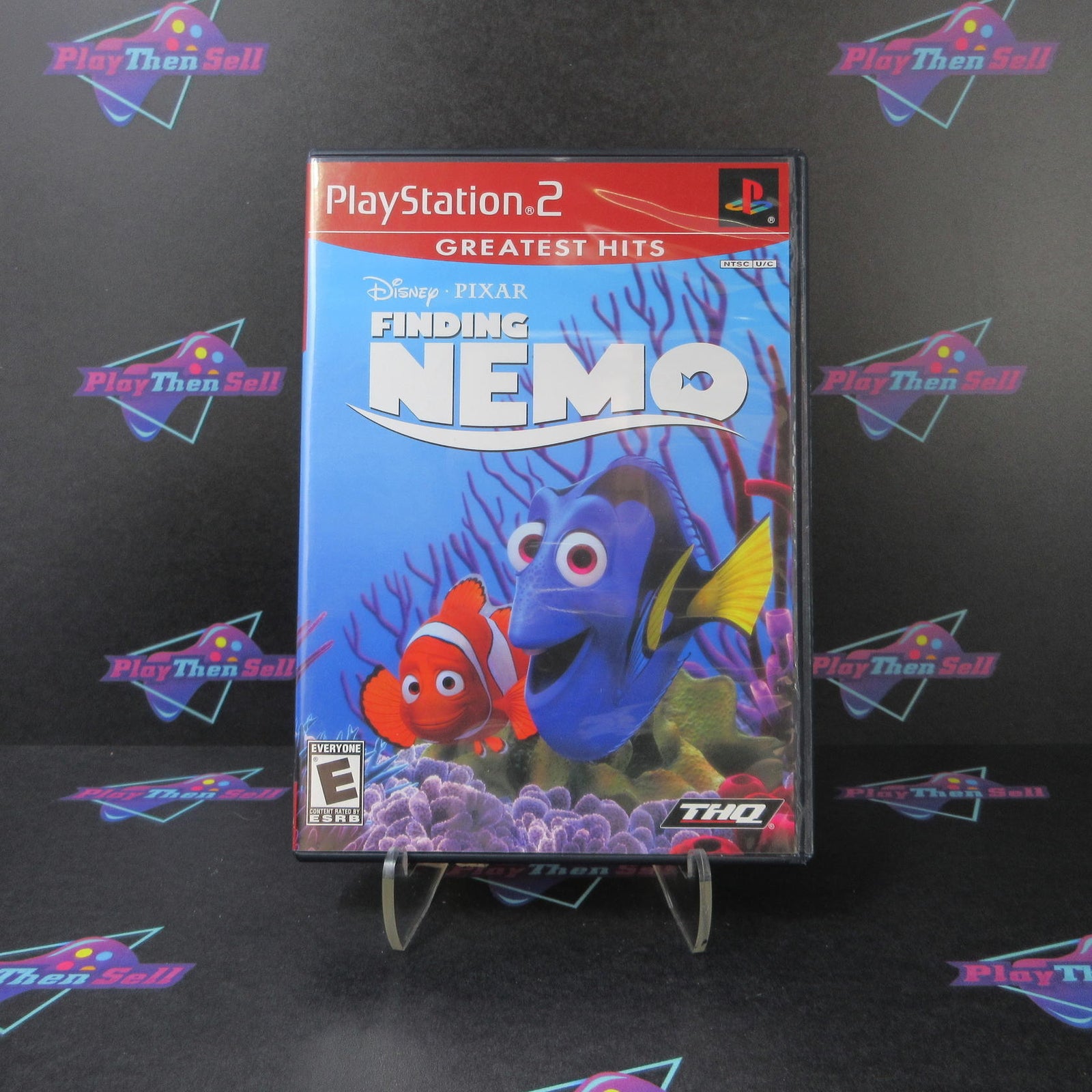 Finding Nemo PS2 PlayStation 2 GH Complete - 1 Year Warranty EX Cond