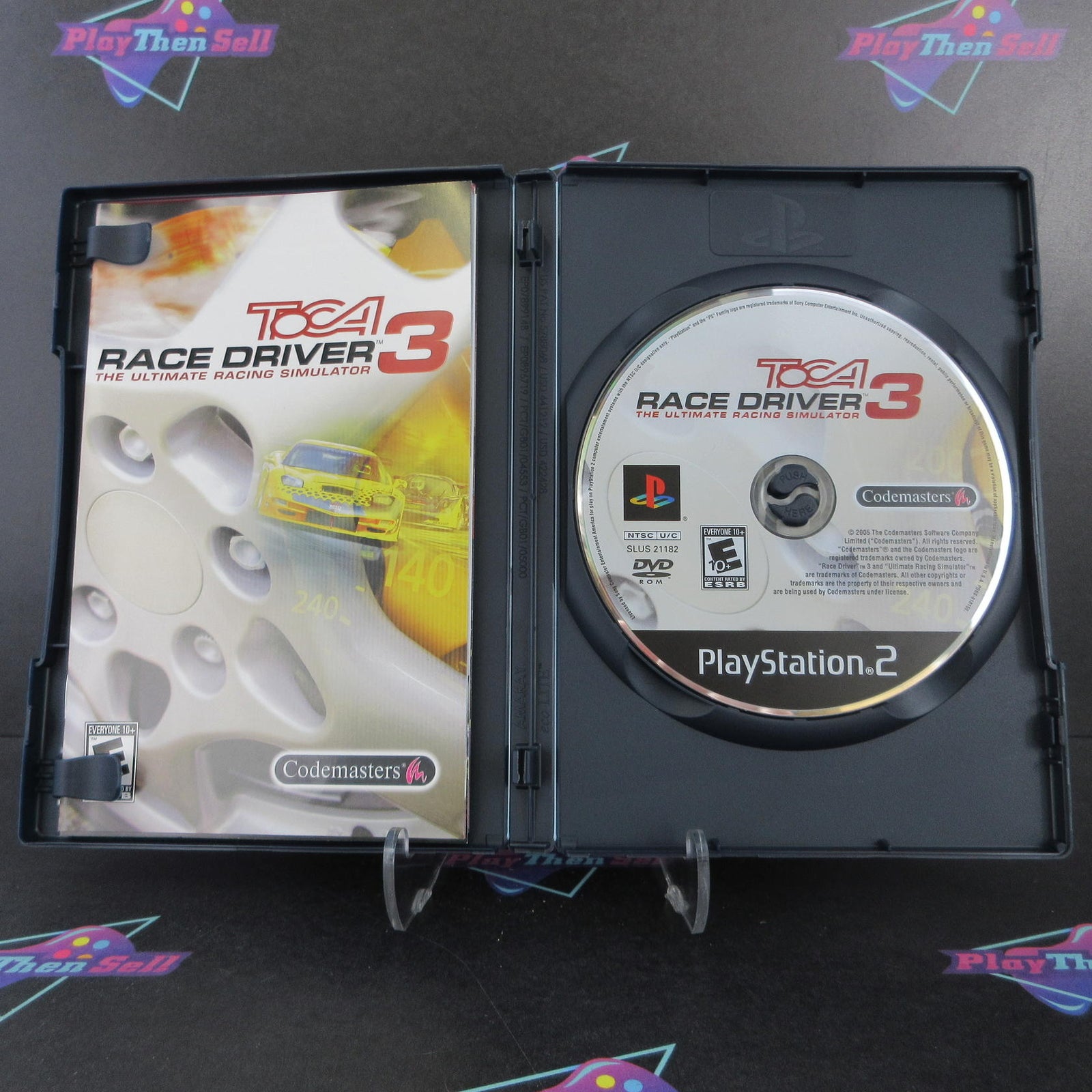 Toca Race Driver 3 The Ultimate Racing Simulator PS2 PlayStation 2  - 1 Year W..