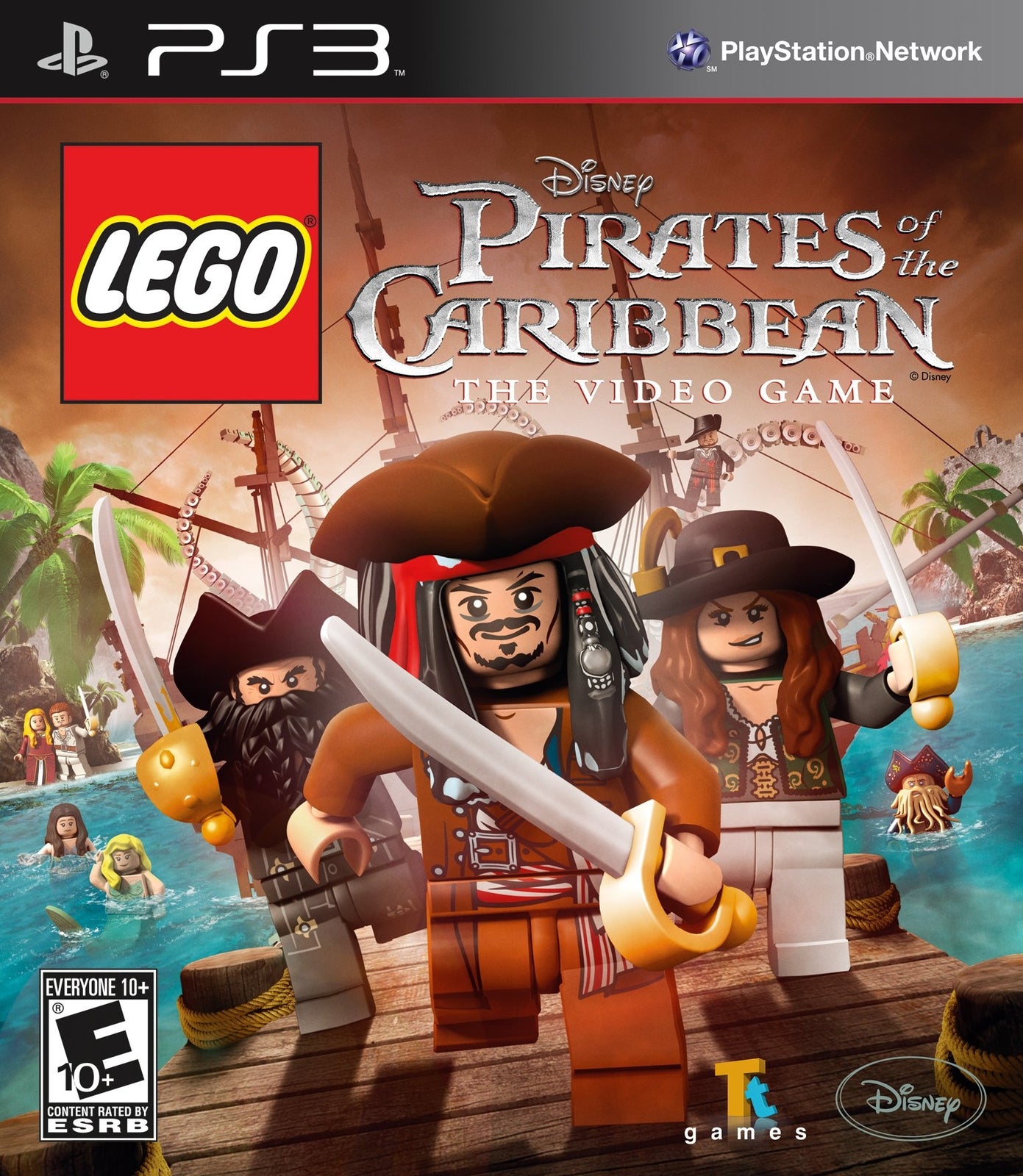 Lego Pirates of the Caribbean PS3 PlayStation 3 Complete  - 1 Year Warranty EX..