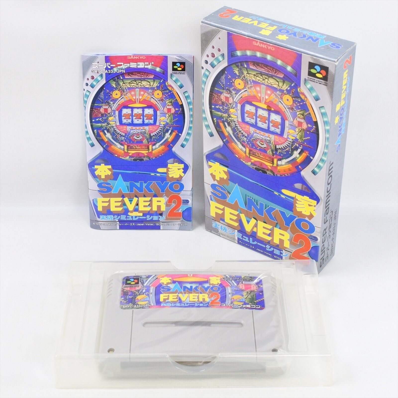 Honke Sankyo Fever 2 Nintendo Super Famicom - Very Good
