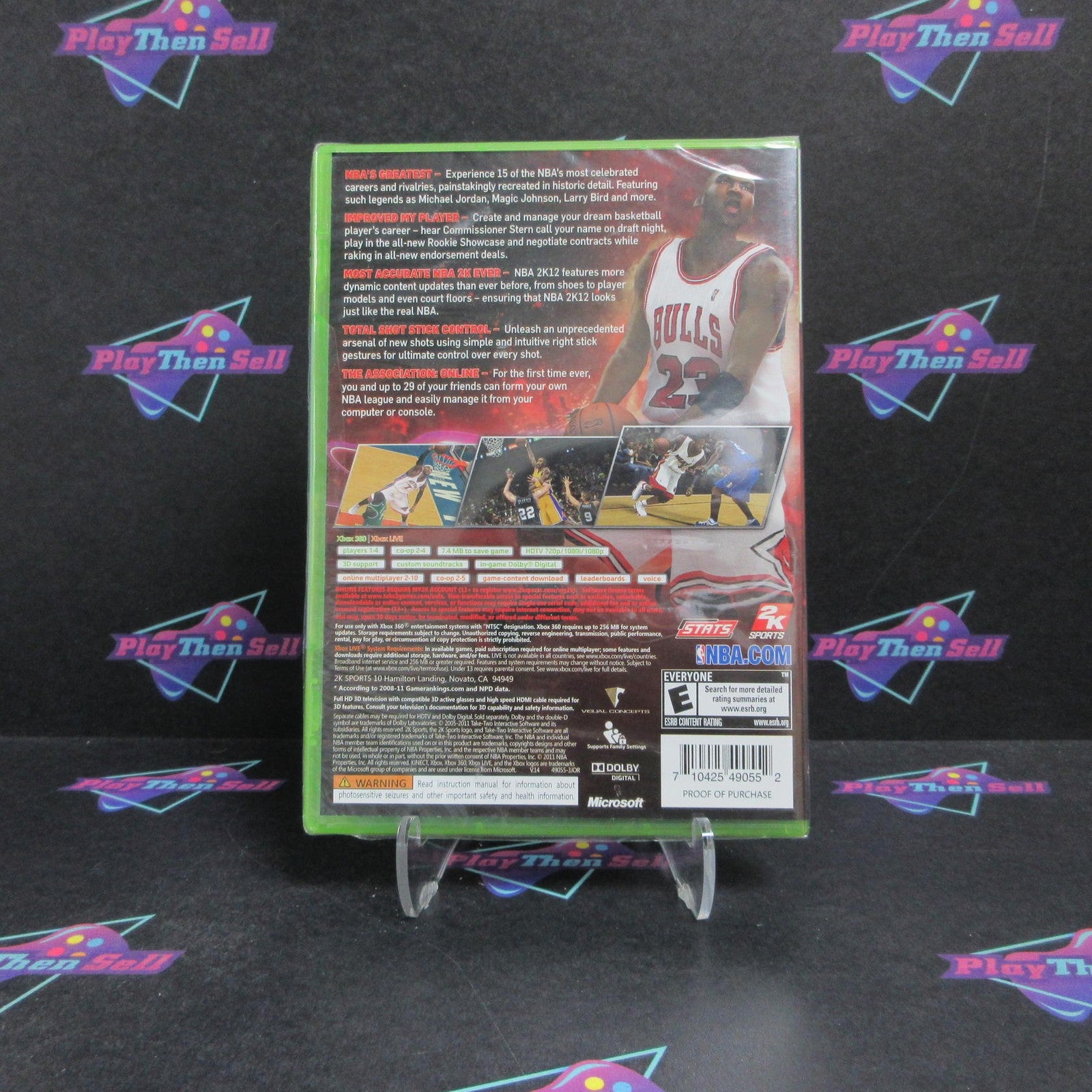 NBA 2K12 Michael Jordan Xbox 360 Brand New - Sealed