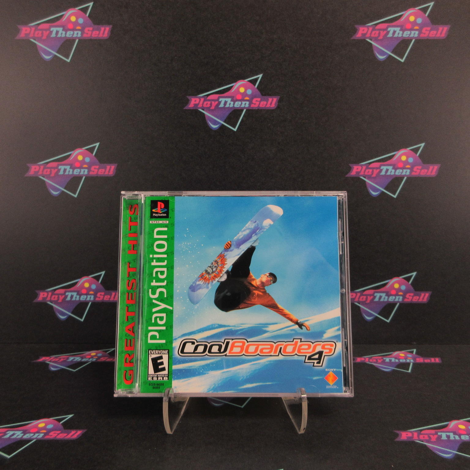 Cool Boarders 4 PS1 PlayStation 1 GH Complete - 1 Year Warranty EX Cond