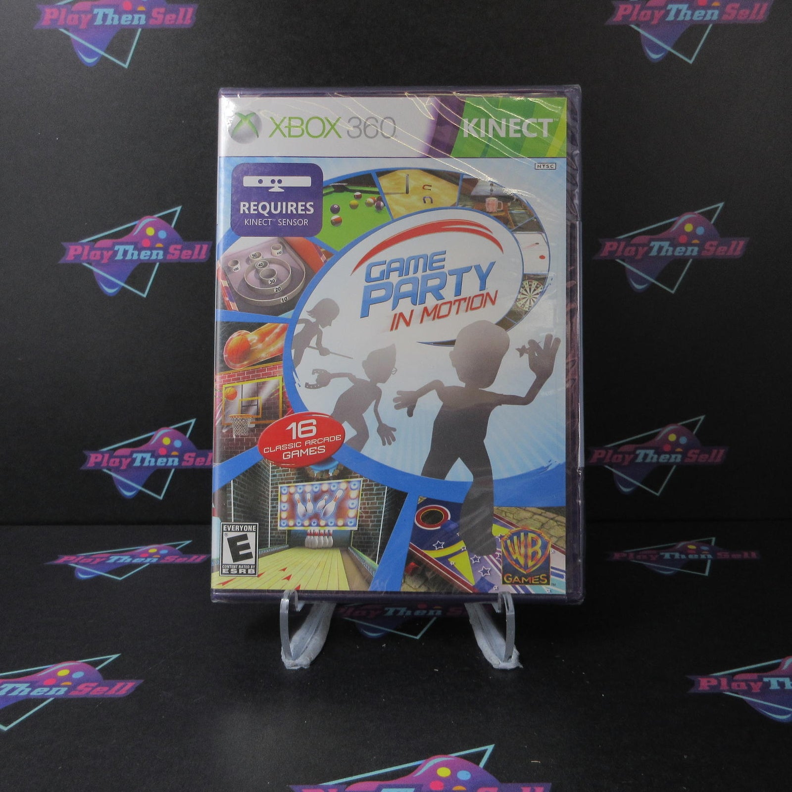Game Party In Motion Xbox 360 - See Pics Brand New - Sealed