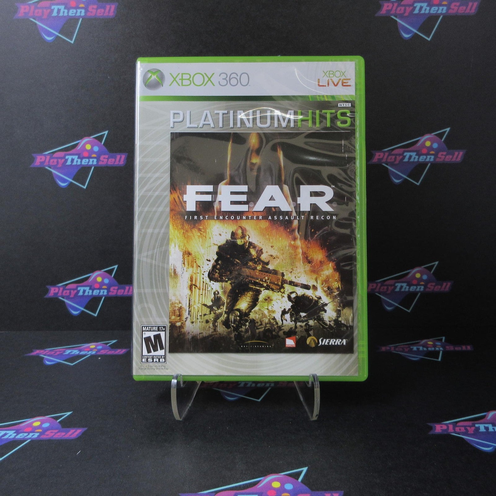 F.E.A.R. First Encounter Assault Recon Xbox 360 PH Complete  - 1 Year Warranty..