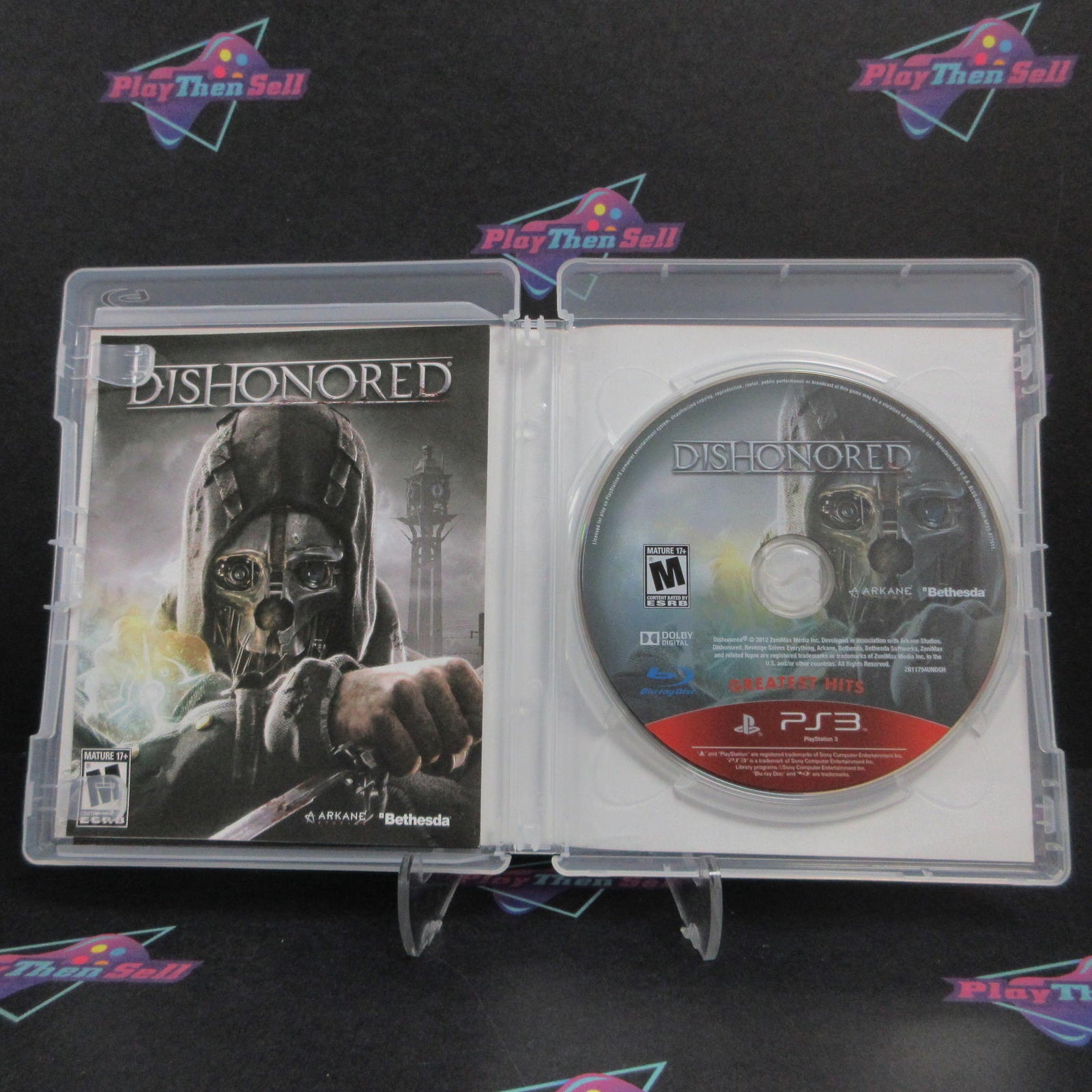 Dishonored PS3 PlayStation 3 GH Complete - 1 Year Warranty EX Cond