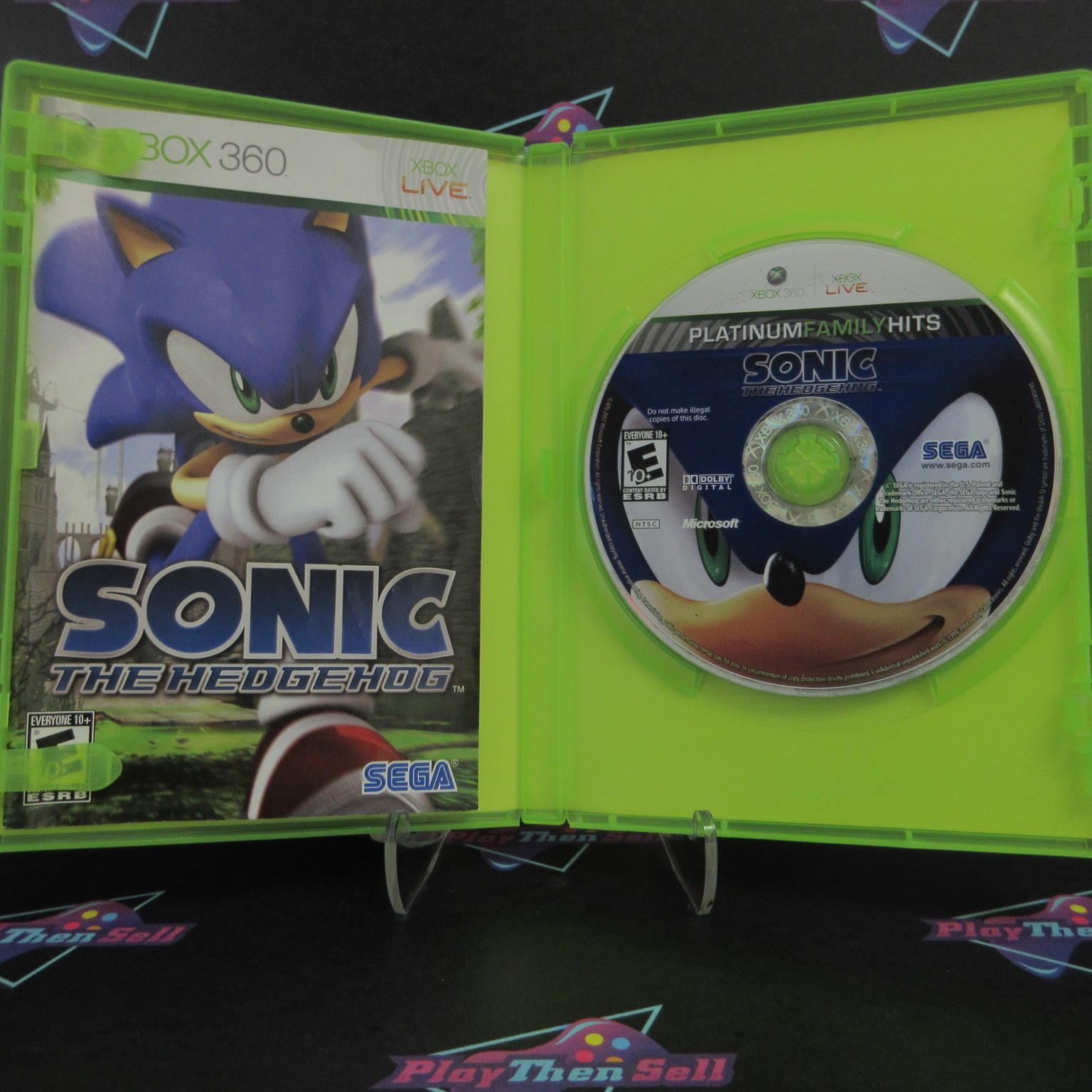 Sonic the Hedgehog Xbox 360 PH Complete - 1 Year Warranty EX Cond