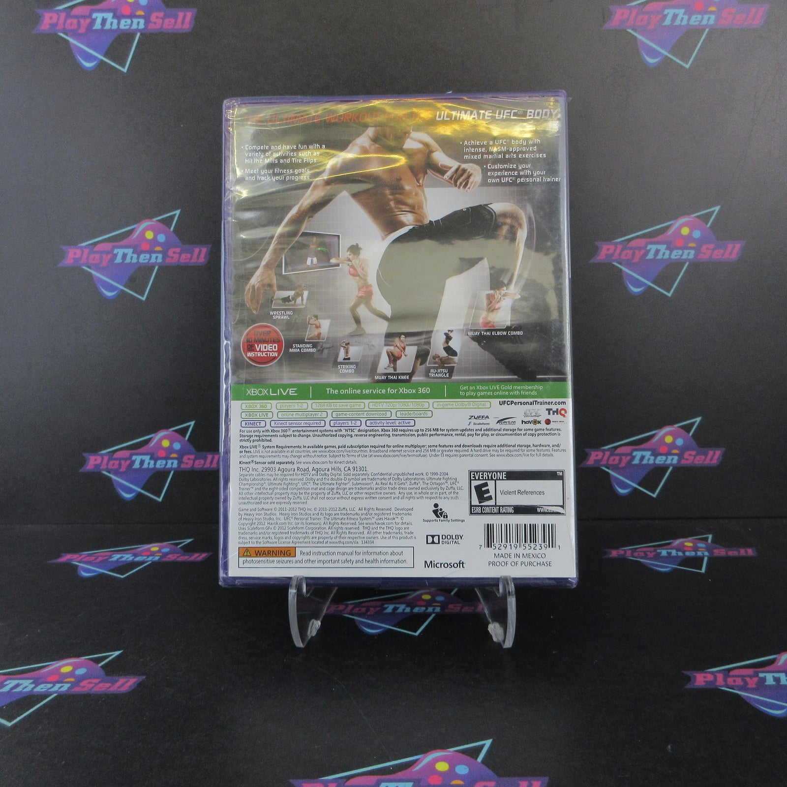 UFC Personal Trainer Xbox 360 PH - See Pics Brand New - Sealed
