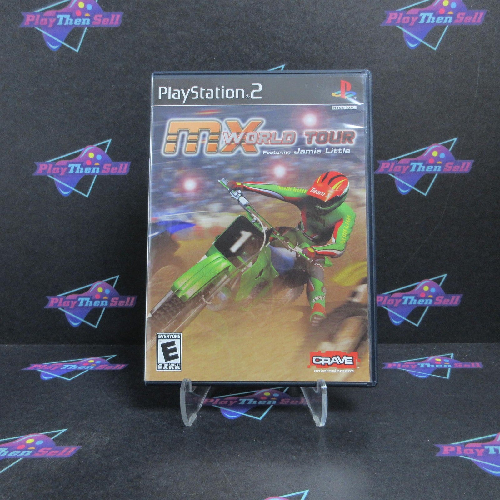MX World Tour Featuring Jamie Little PS2 PlayStation 2 Alternate Art Complete ..