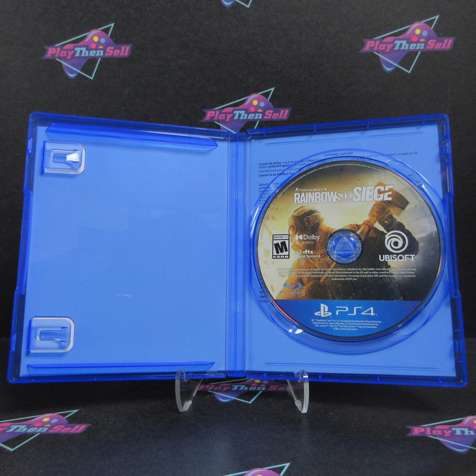 Rainbow Six Siege PS4 PlayStation 4 PS5 Upgrade - Complete CIB