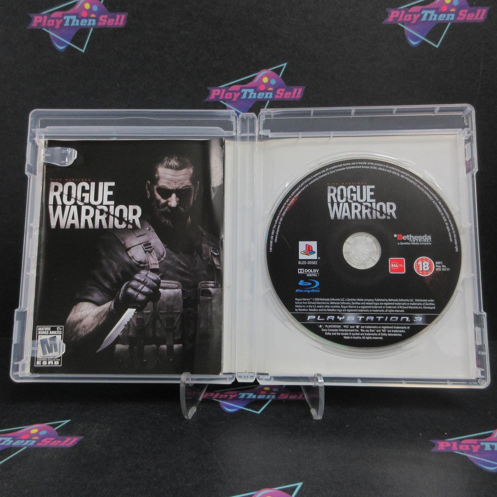 Rogue Warrior PS3 PlayStation 3 PAL Disc Complete - 1 Year Warranty EX Cond