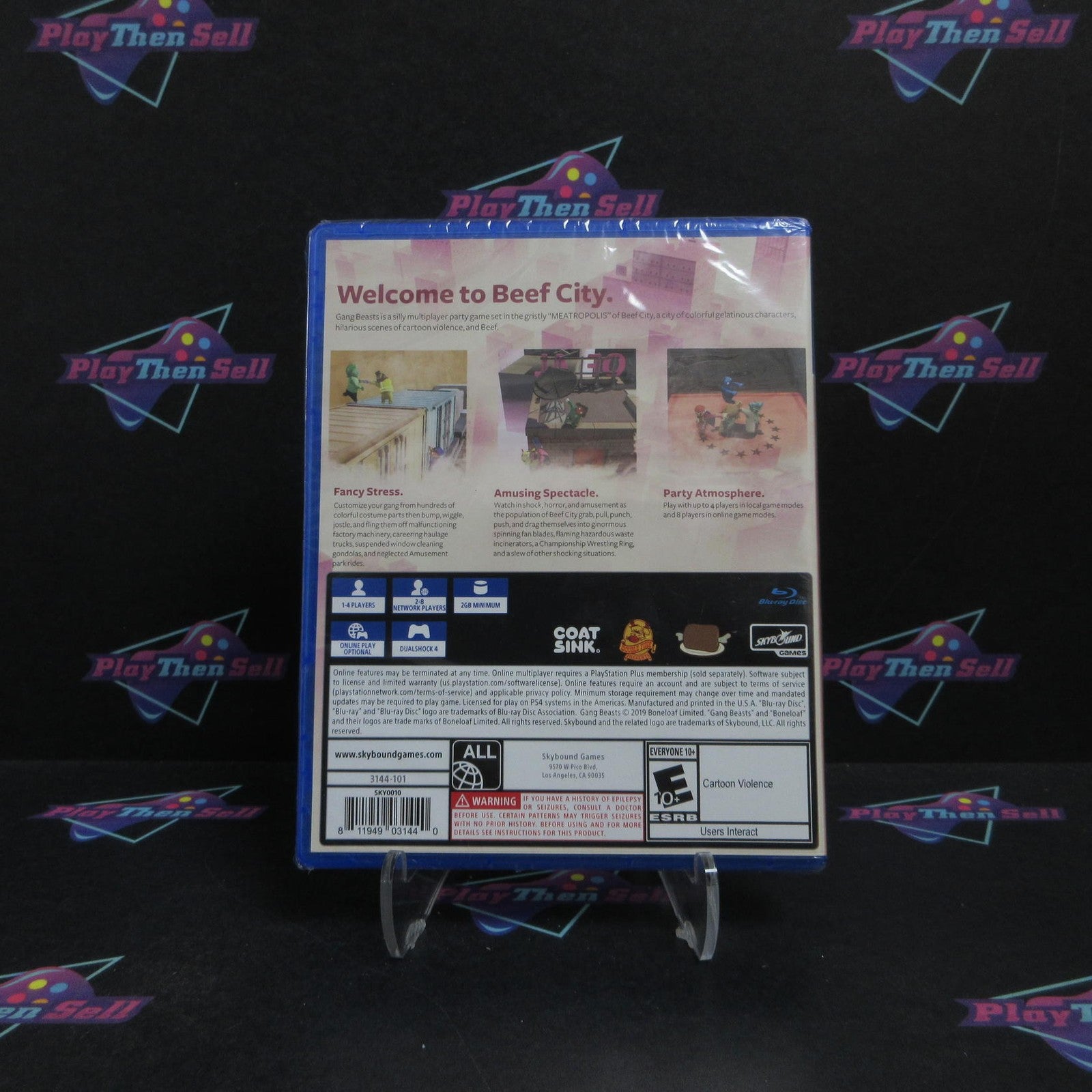 Gang Beasts PS4 PlayStation 4 Brand New - Sealed