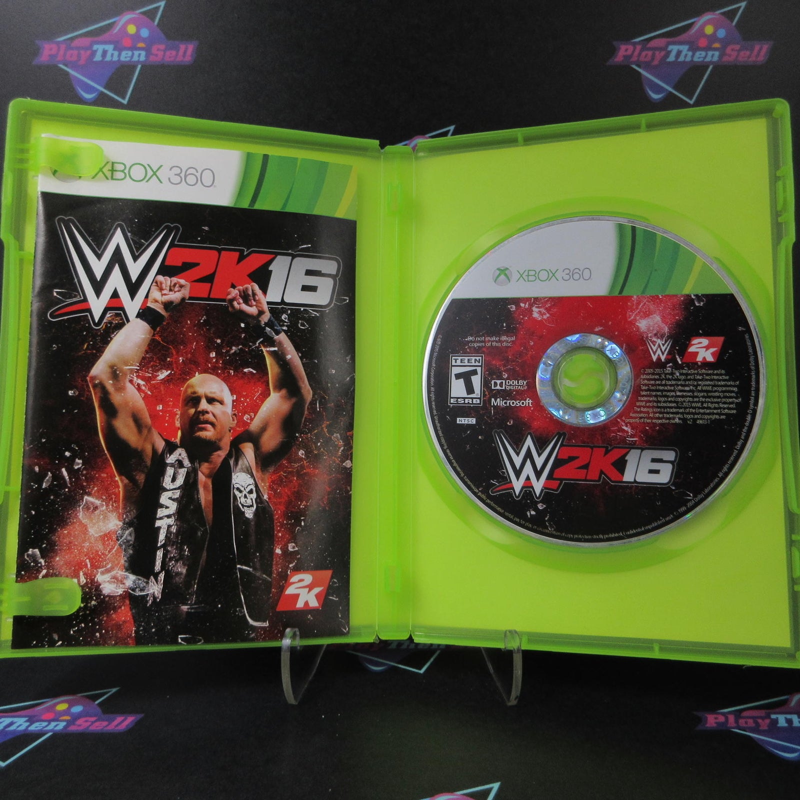 WWE 2K16 Xbox 360 Complete - 1 Year Warranty EX Cond