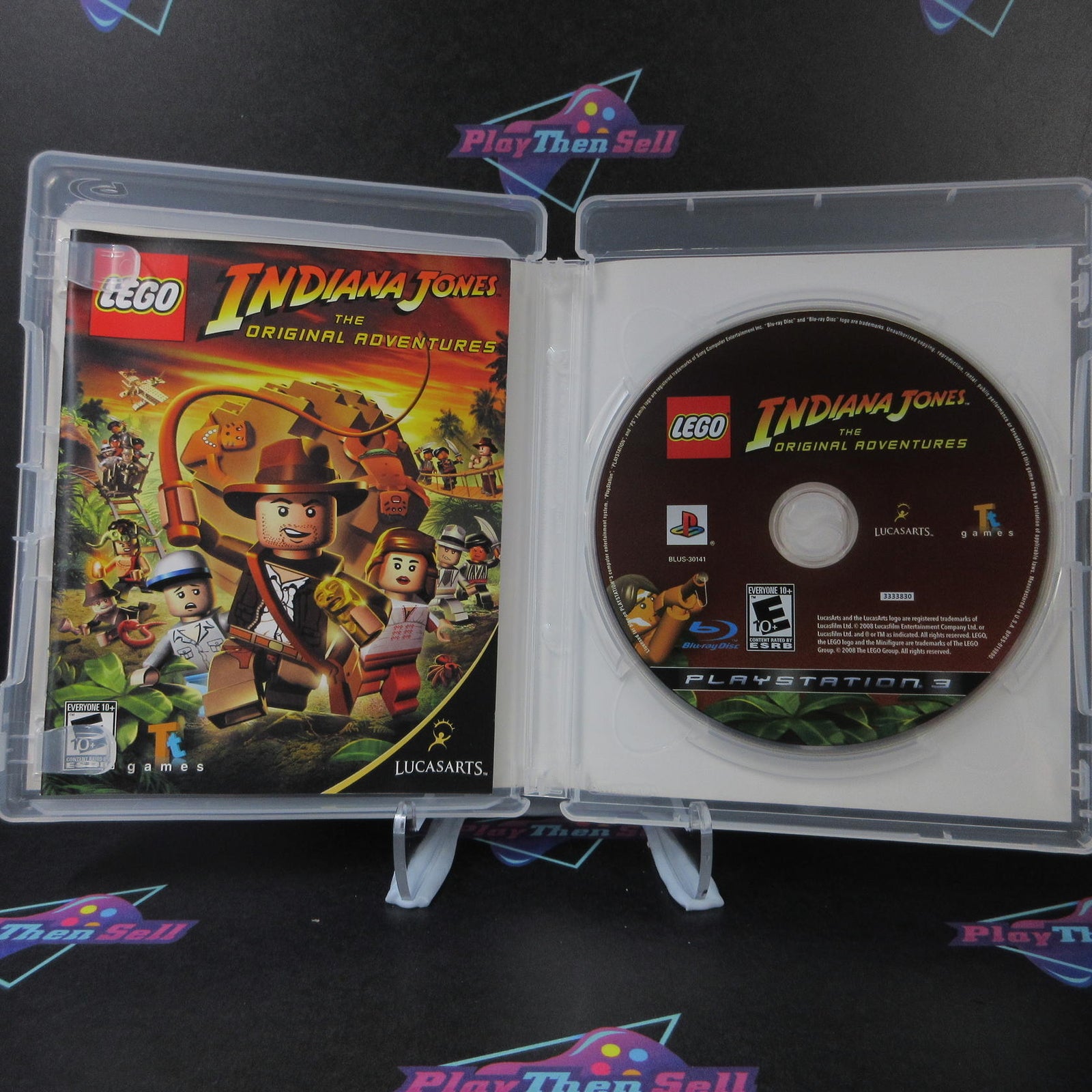Lego Indiana Jones The Original Adventures PS3 PlayStation 3 CIB  - 1 Year War..