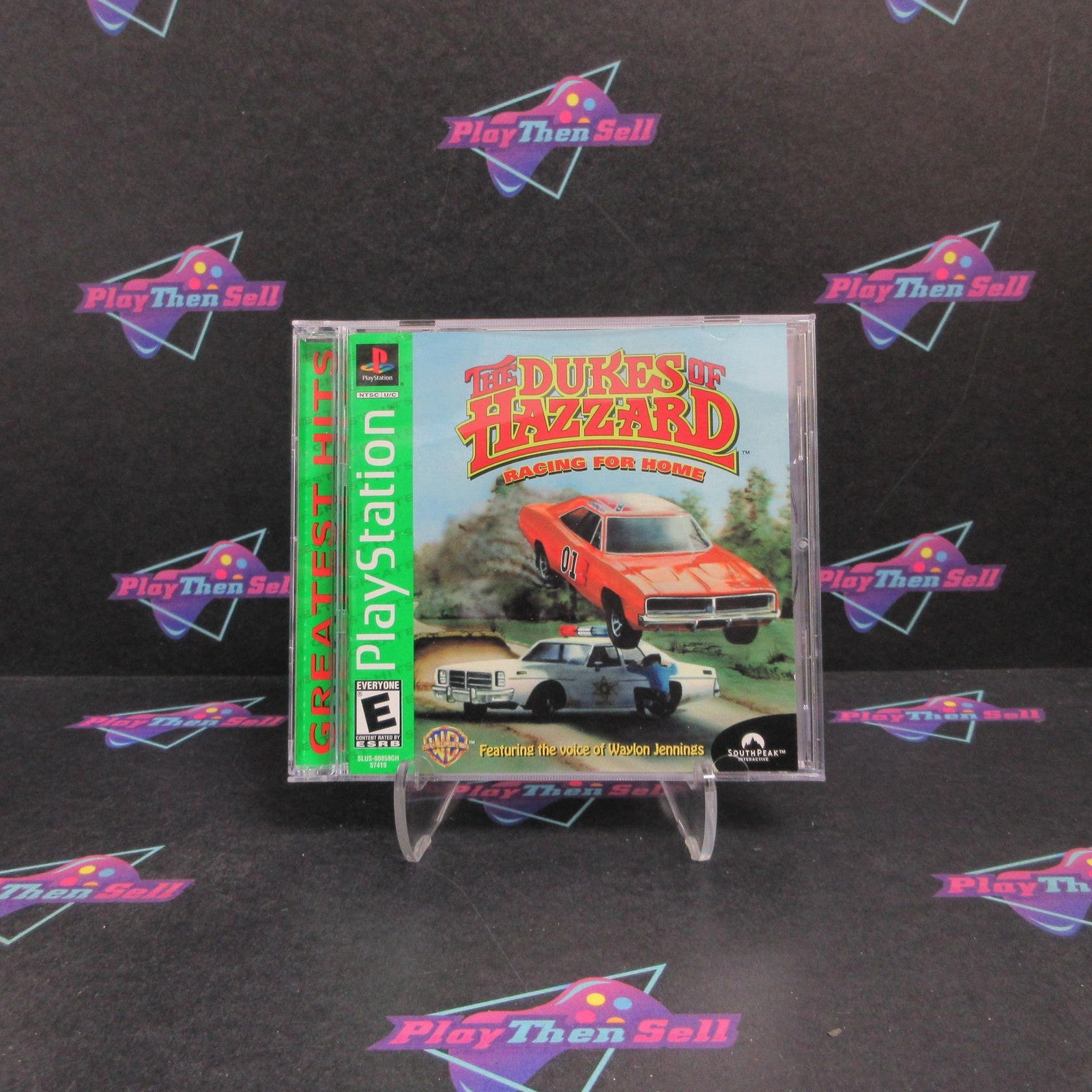 Dukes of Hazzard Racing for Home PS1 PlayStation 1 GH Complete  - 1 Year Warra..