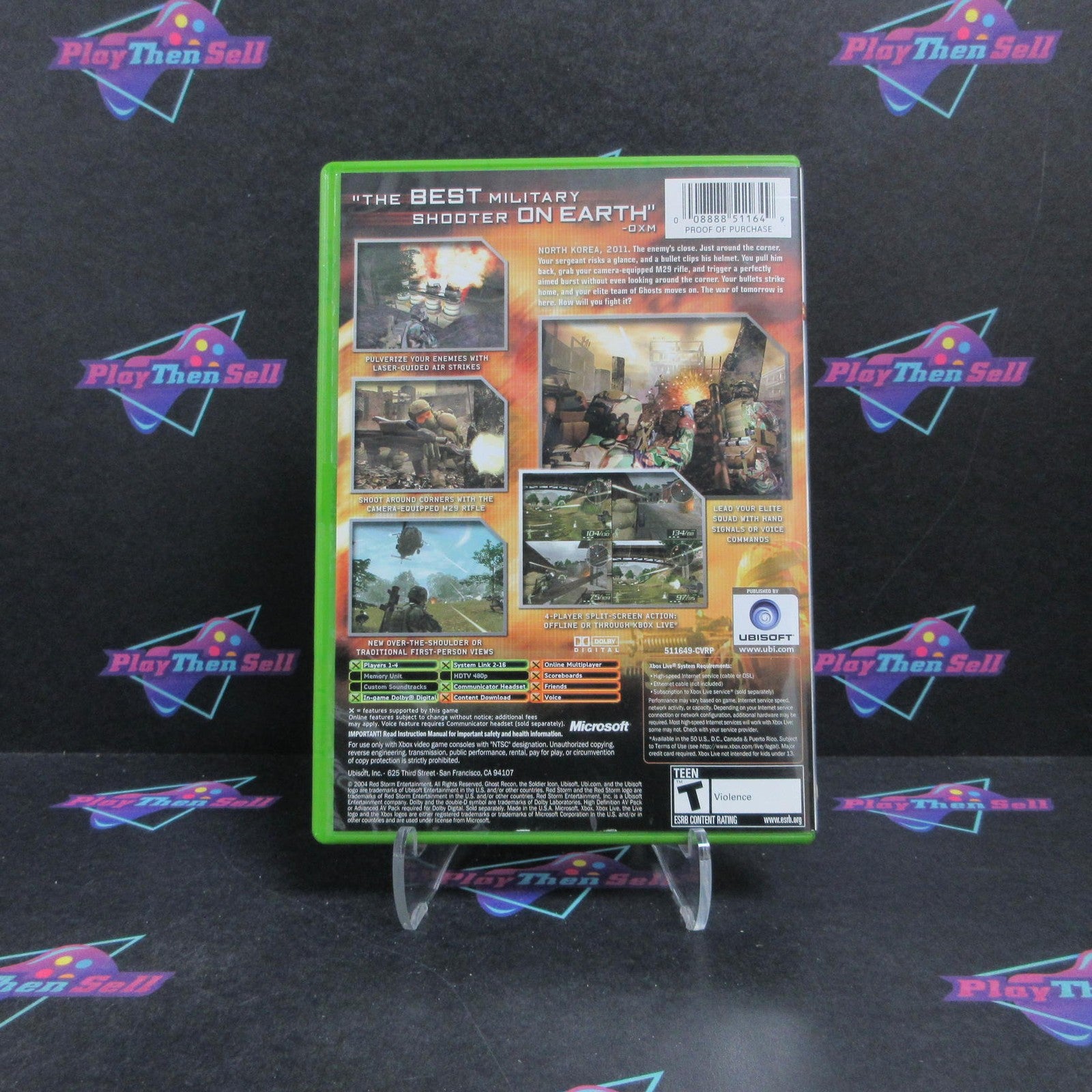 Tom Clancy's Ghost Recon 2 Final Assault Xbox PH + Reg Card Complete  - 1 Year..