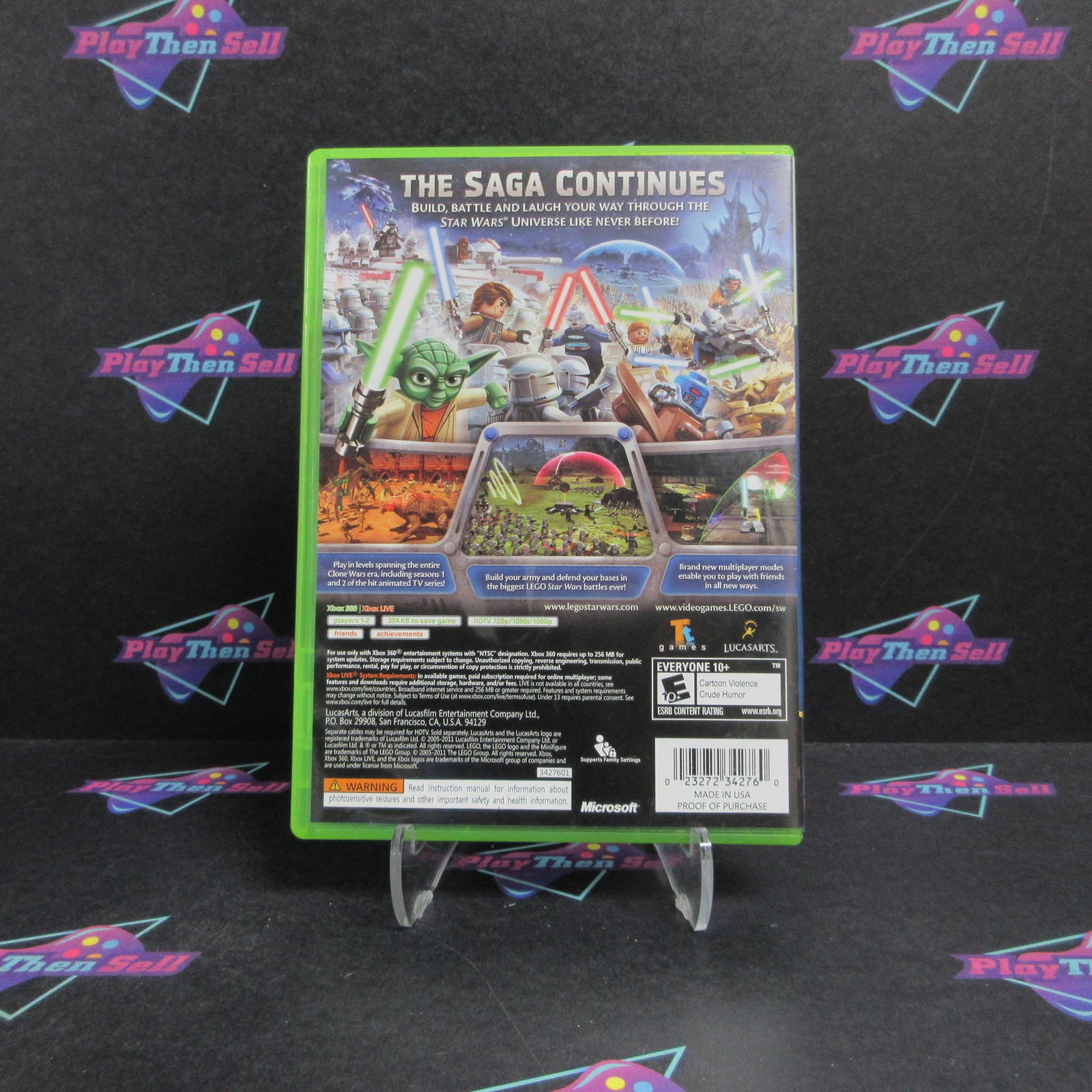 LEGO Star Wars III The Clone Wars Xbox 360 Complete - 1 Year Warranty VG