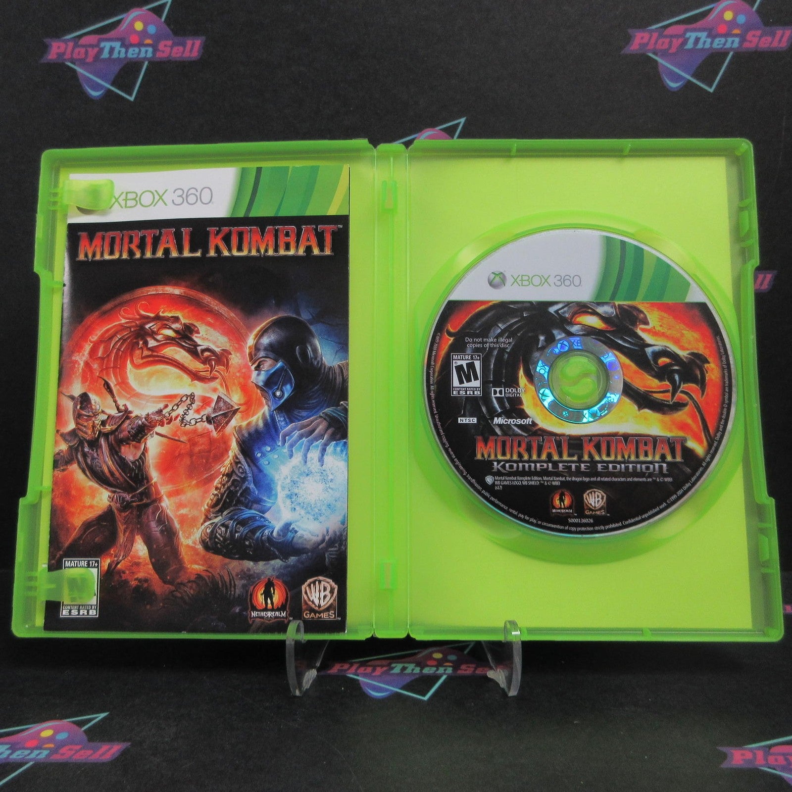 Mortal Kombat Komplete Edition Xbox 360 Complete - 1 Year Warranty EX Cond