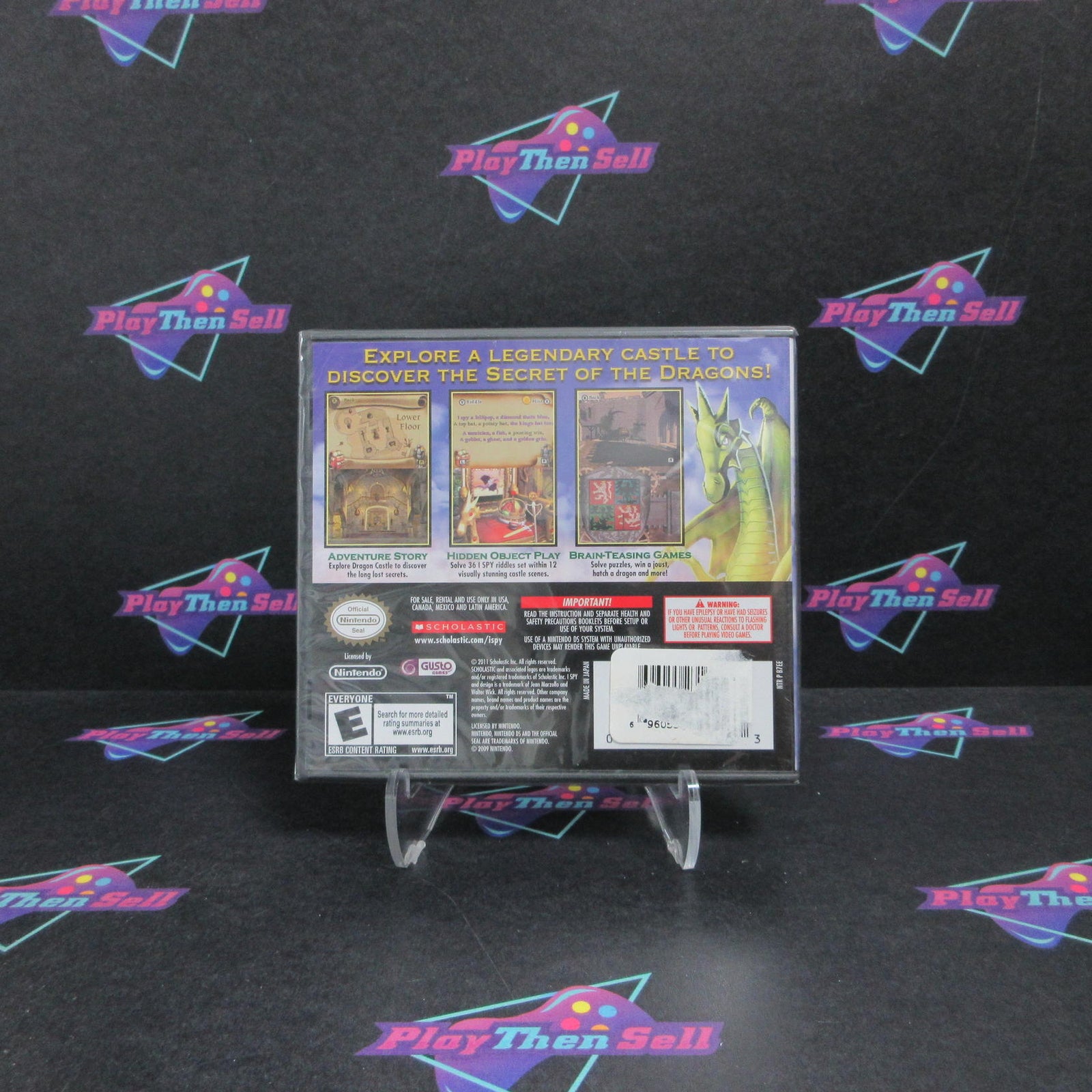 I Spy Castle Nintendo DS Brand New - Sealed