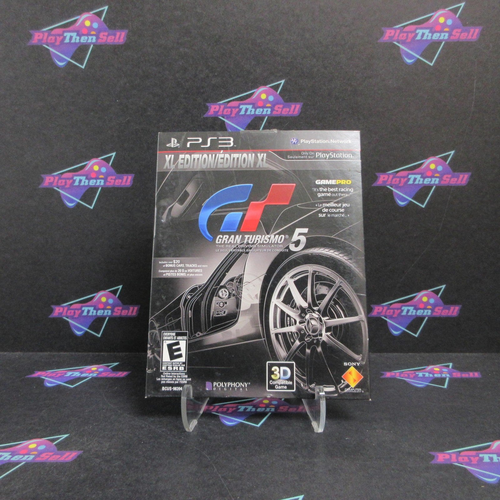 Gran Turismo 5 XL Edition PS3 PlayStation 3 In Sleeve Complete  - 1 Year Warra..