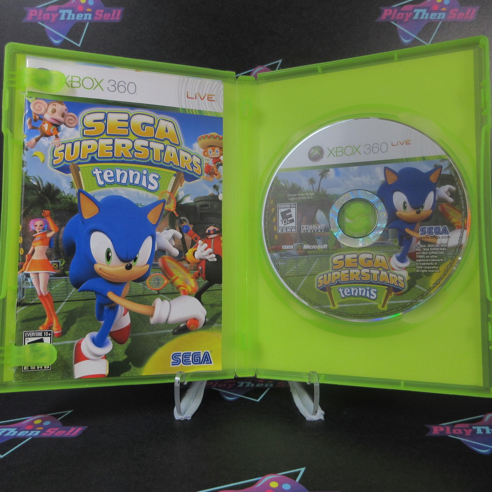 Sega Superstars Tennis / Xbox Arcade - Xbox 360 - Complete CIB