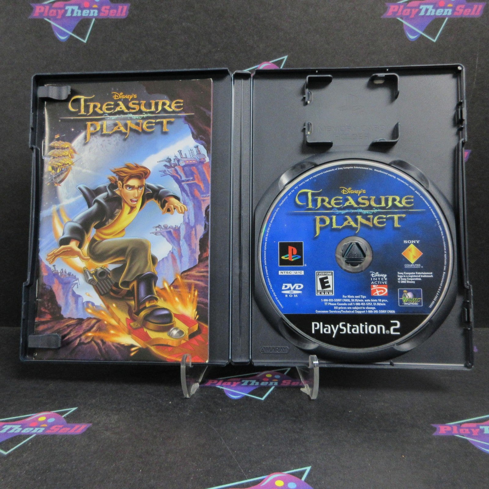 Refurbished Treasure Planet PS2 PlayStation 2 Complete - 1 Year Warranty VG