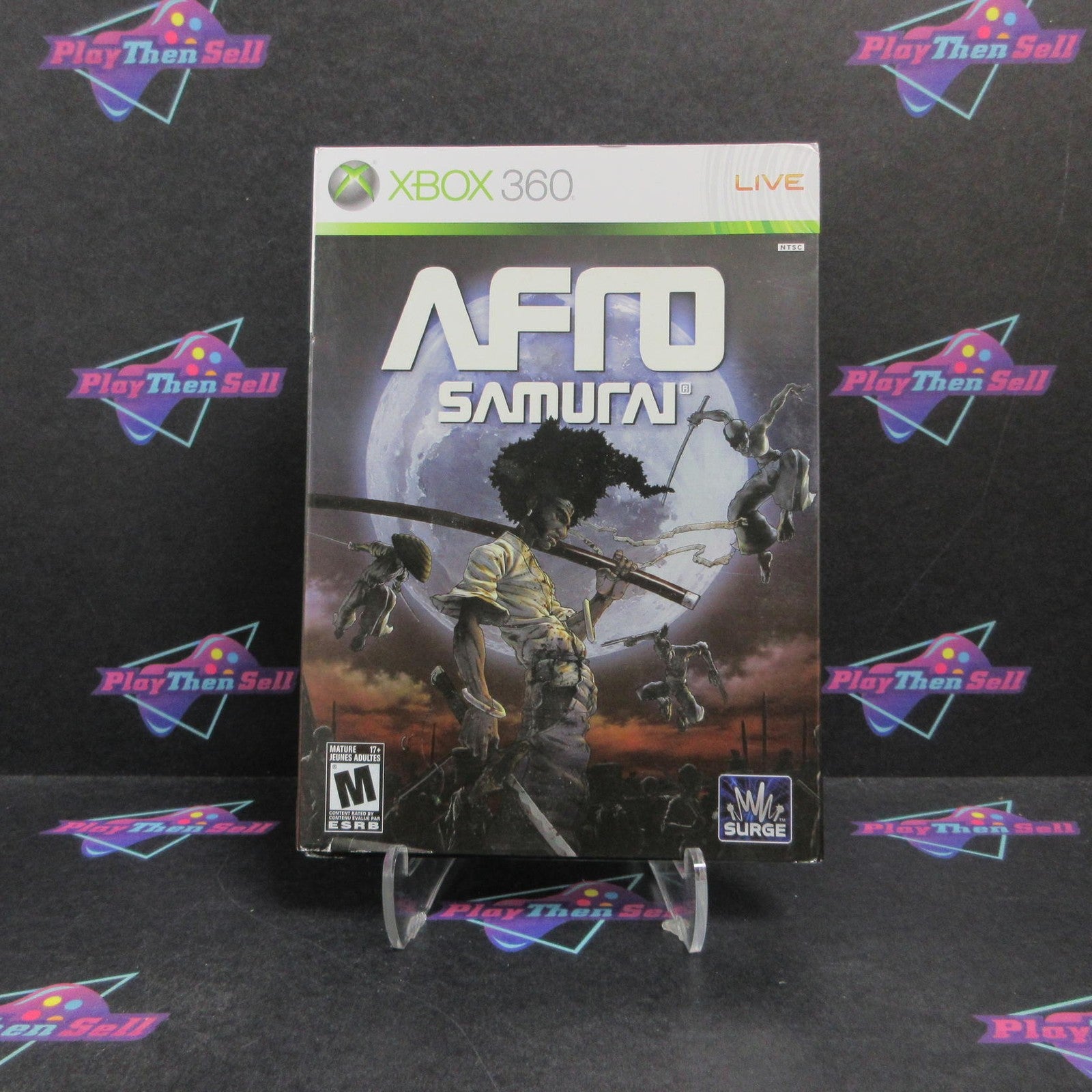 Afro Samurai Xbox 360 + Sleeve Brand New - Sealed