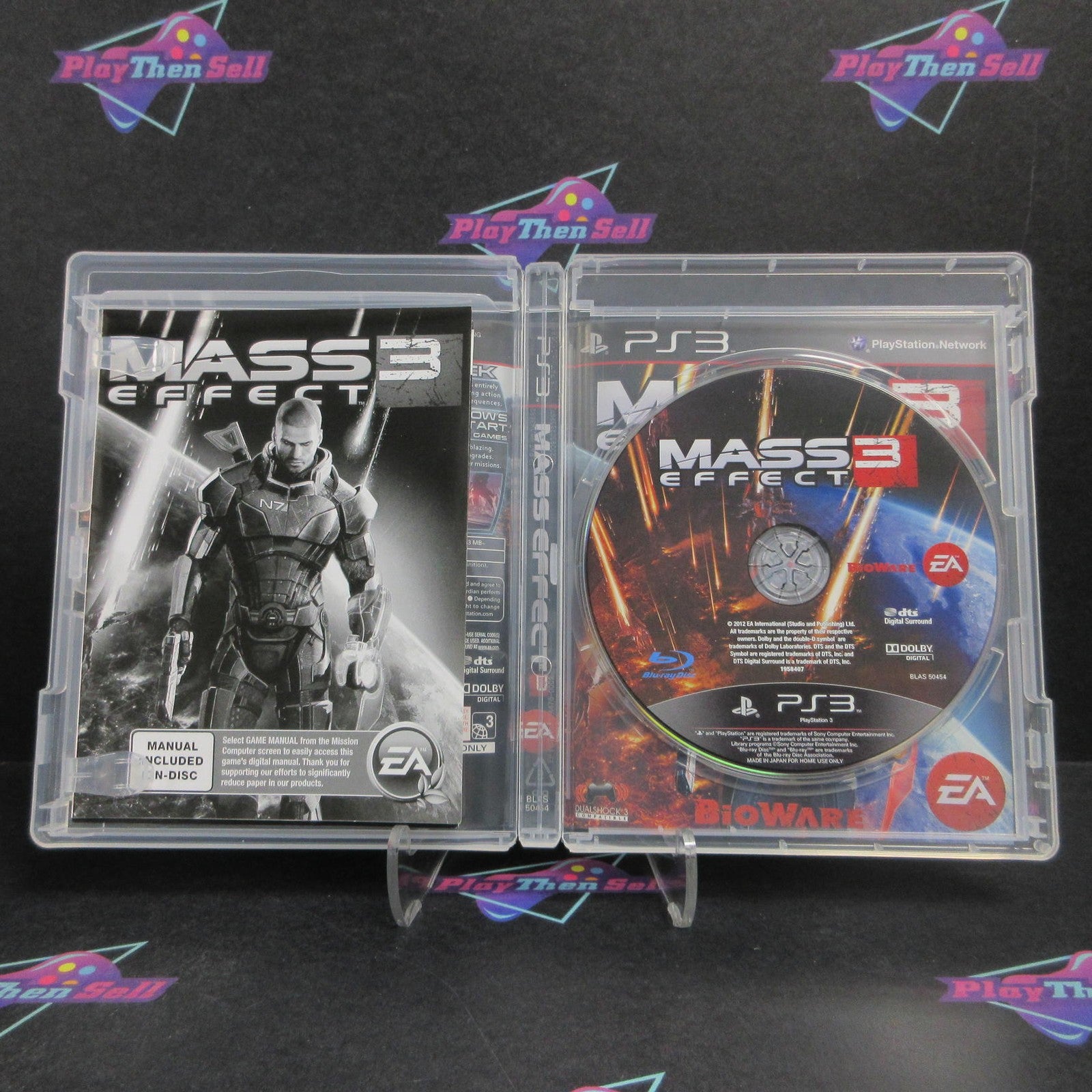 Mass Effect 3 PlayStation 3 PS3 English/Chinese Complete  - 1 Year Warranty EX..