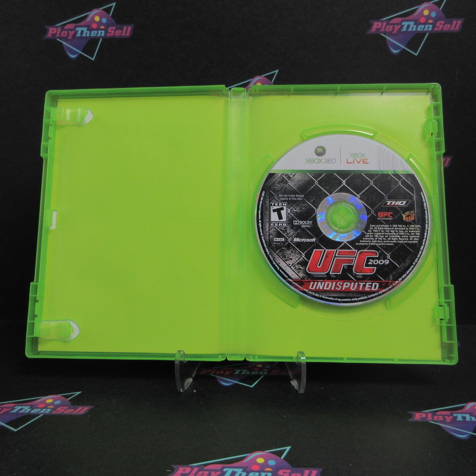 UFC 2009 Undisputed Xbox 360 - 1 Year Warranty VG