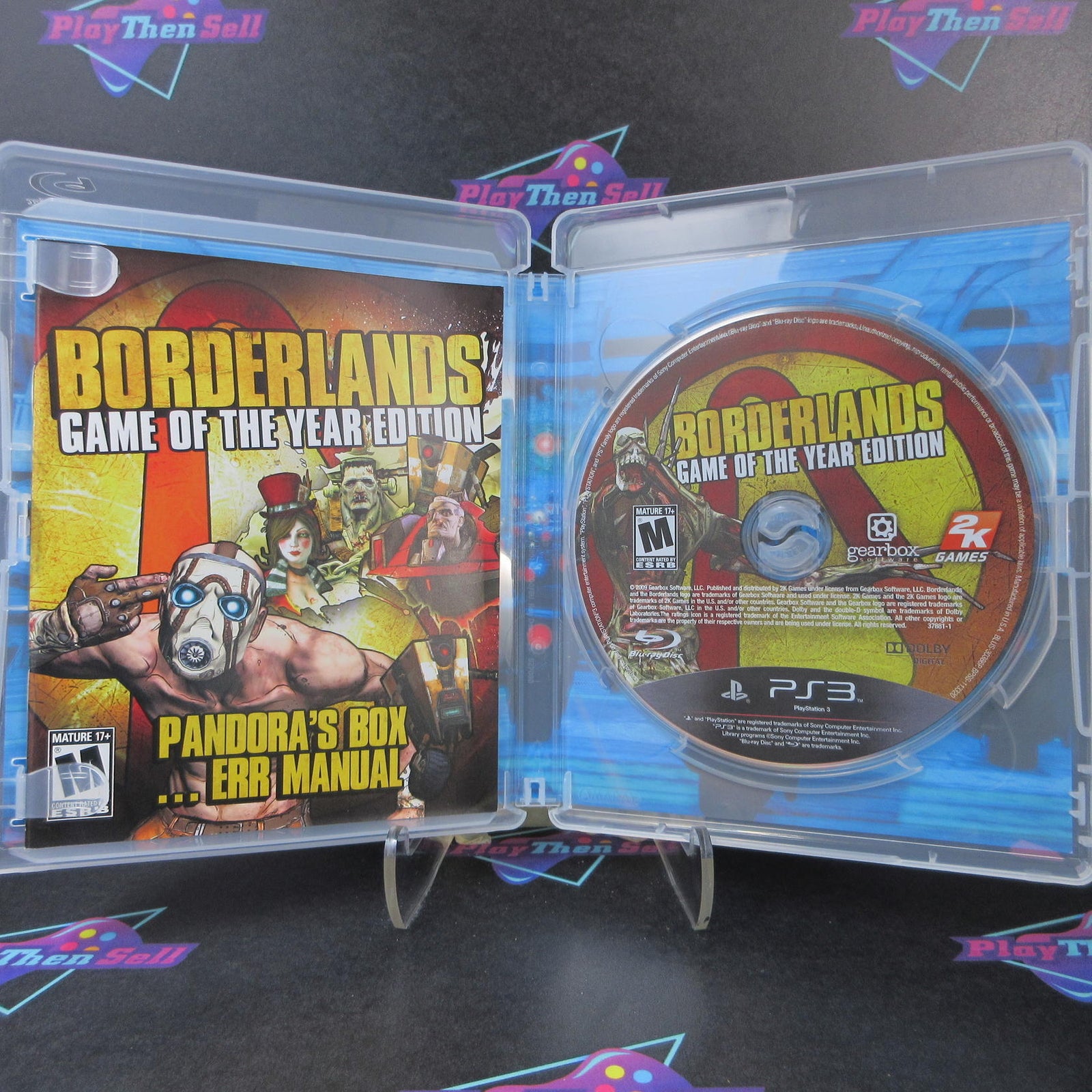 Borderlands GOTY PS3 PlayStation 3 Complete - 1 Year Warranty EX Cond