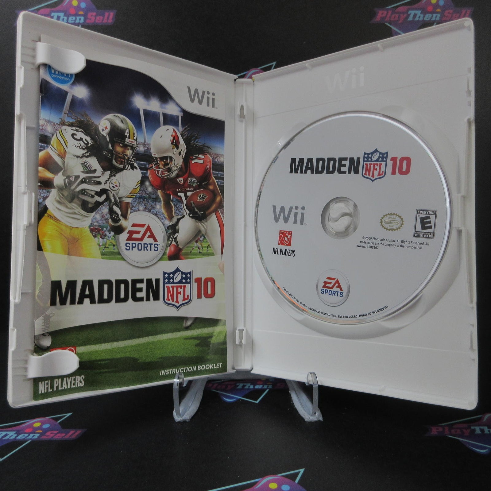 Madden NFL 10 Nintendo Wii Complete - 1 Year Warranty VG
