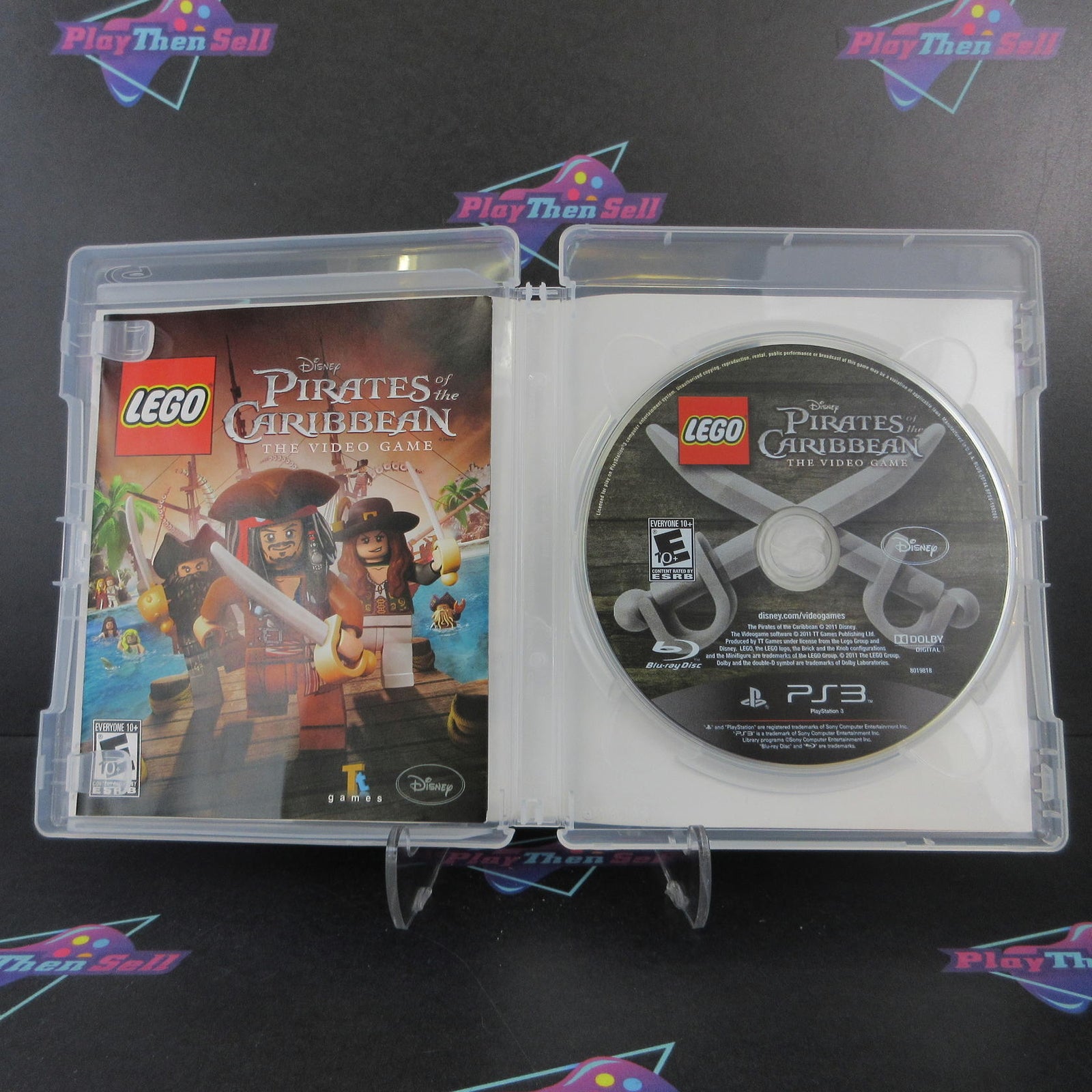 Lego Pirates of the Caribbean PS3 PlayStation 3 Complete  - 1 Year Warranty EX..