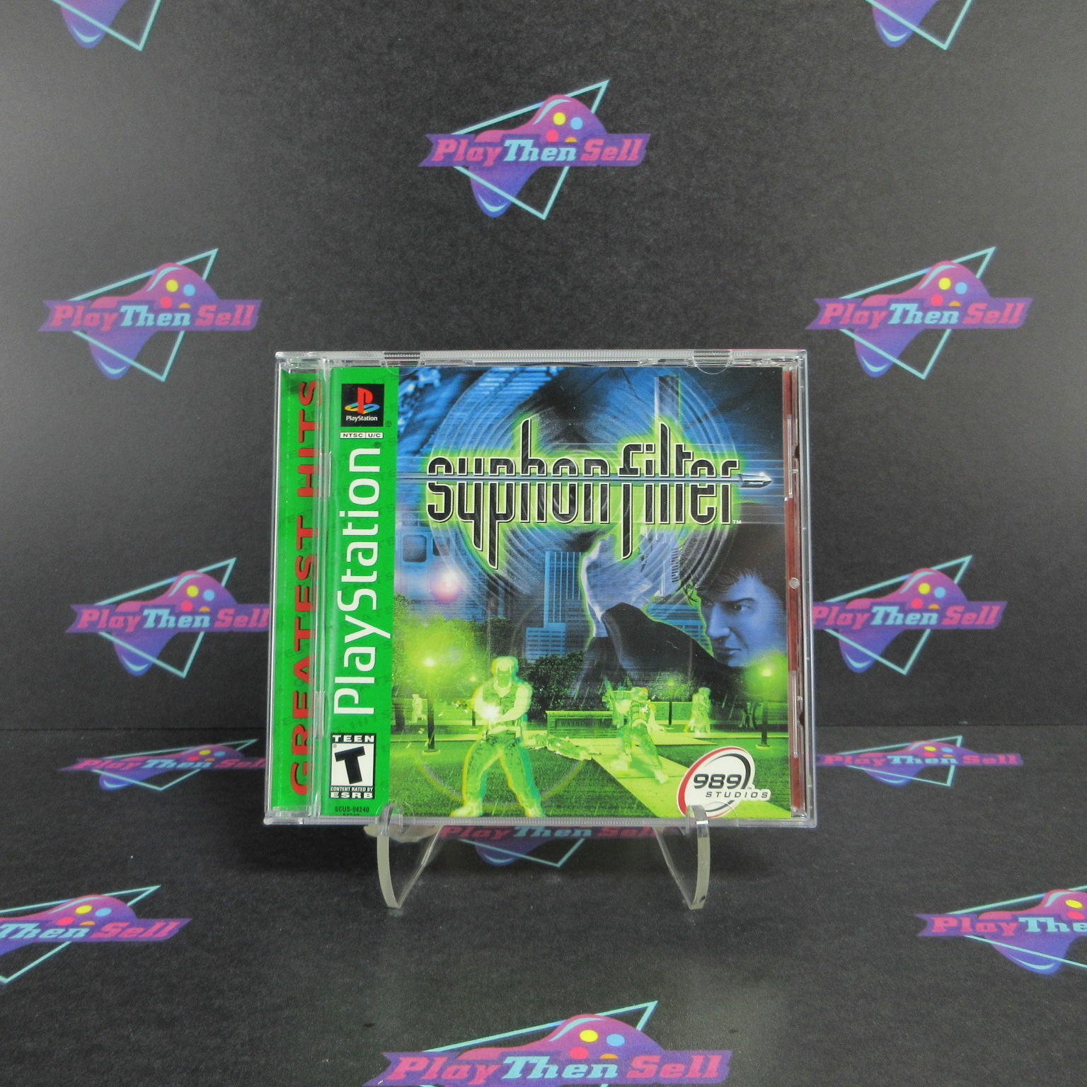 Syphon Filter PS1 PlayStation 1 GH + Reg Card Complete - 1 Year Warranty EX Cond