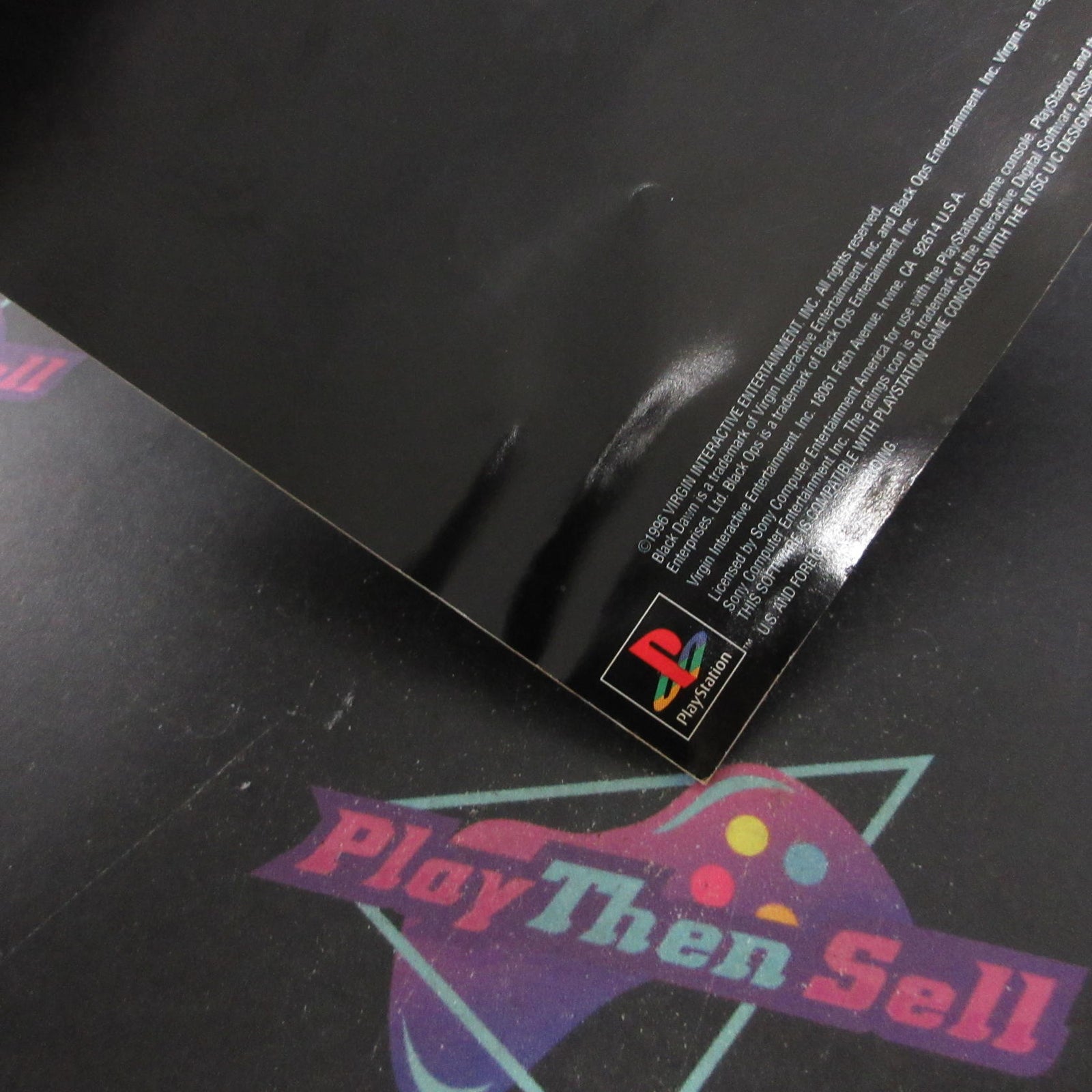 Black Dawn PS1 PlayStation 1 MD Complete CIB - (See Pics)