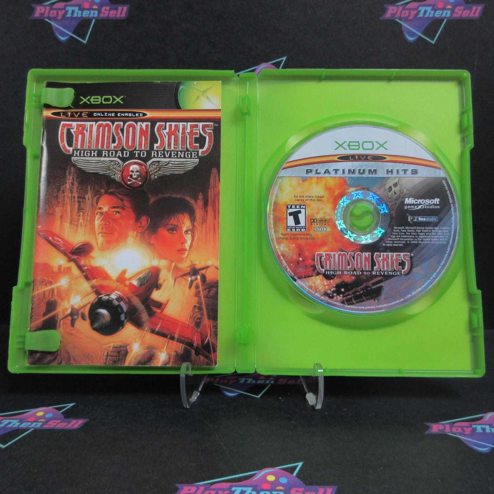 Crimson Skies High Road To Revenge Xbox PH Complete - 1 Year Warranty EX Cond