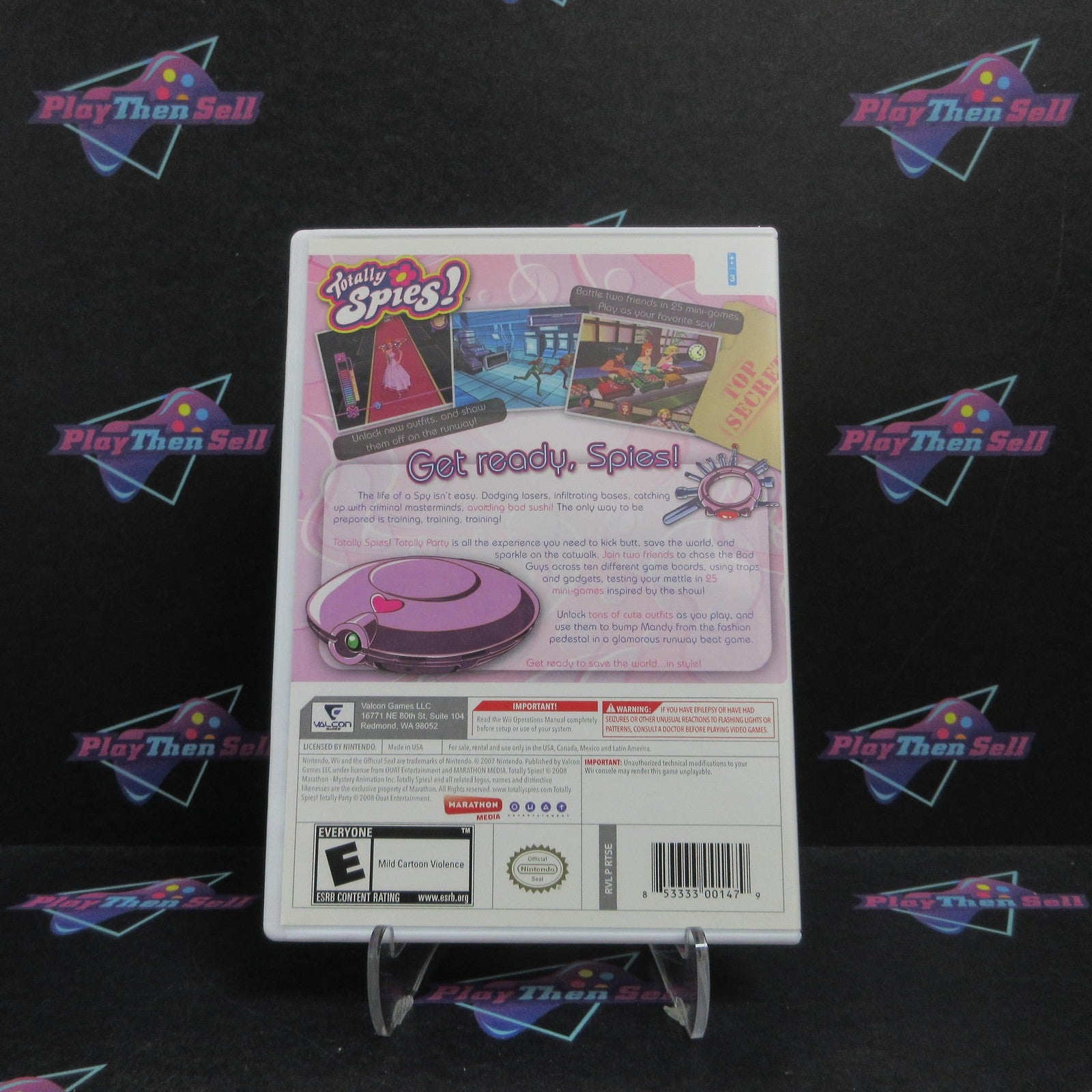 Totally Spies Totally Party Nintendo Wii Complete - 1 Year Warranty EX Cond