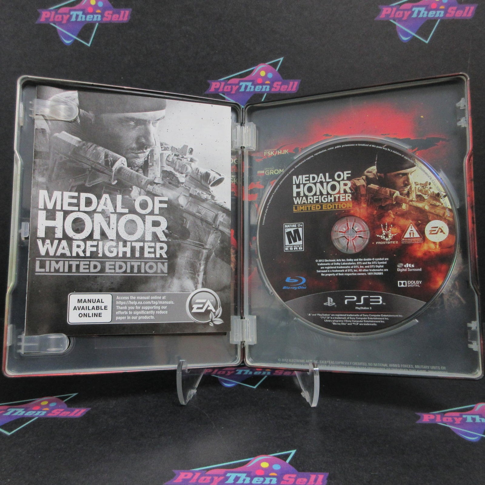 Medal of Honor Limited Edition Steelbook PS3 PlayStation 3 Complete  - 1 Year ..