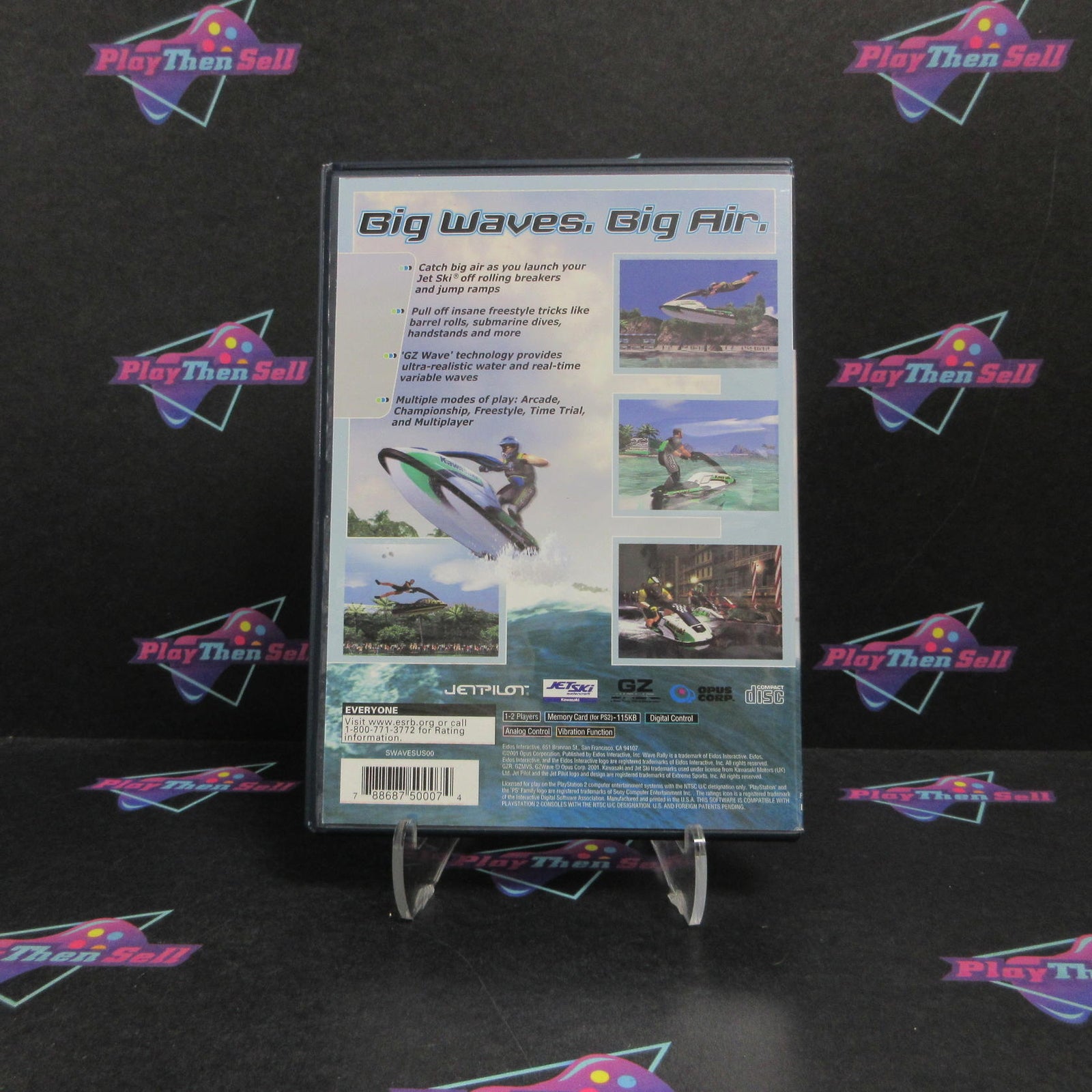 Wave Rally PS2 PlayStation 2 + Reg Card Complete - 1 Year Warranty EX Cond