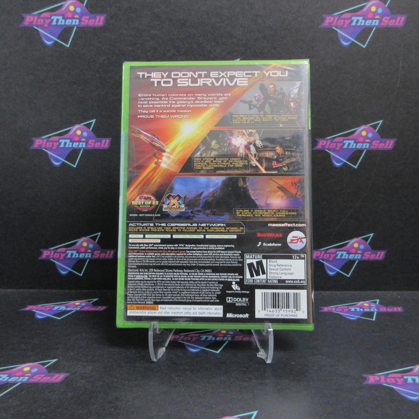 Mass Effect 2 Xbox 360 Brand New - Sealed