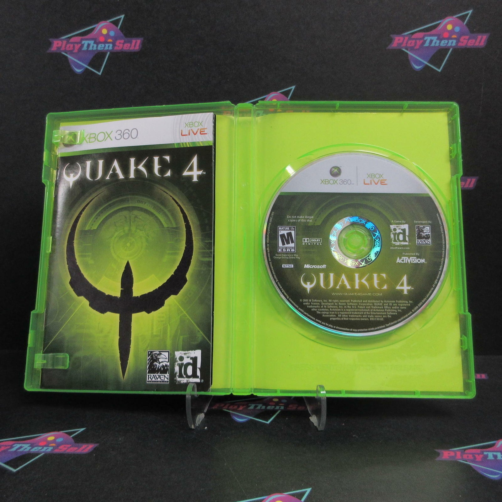 Quake 4 Xbox 360 Complete - 1 Year Warranty EX Cond