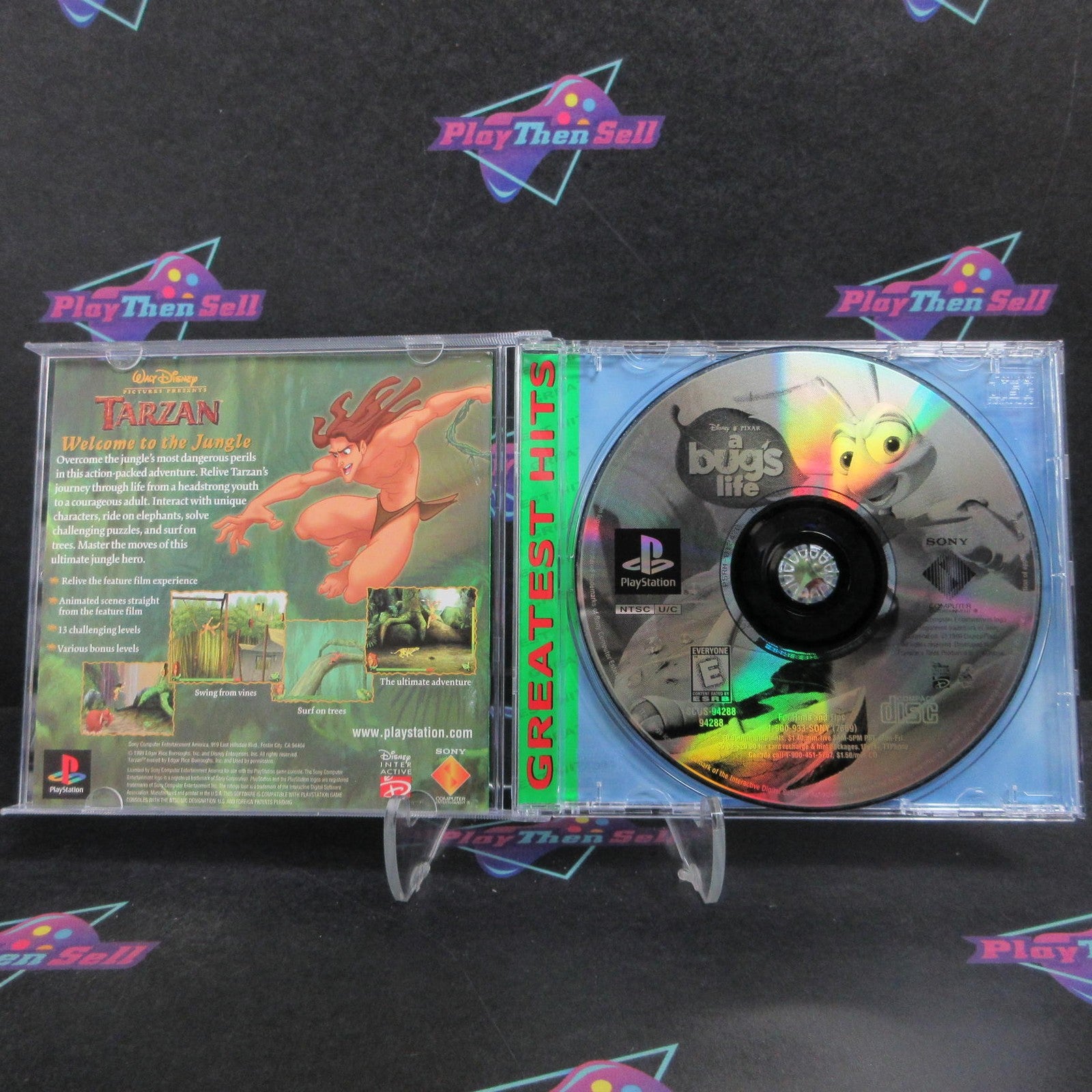 A Bug's Life PS1 PlayStation 1 GH Complete - 1 Year Warranty EX Cond