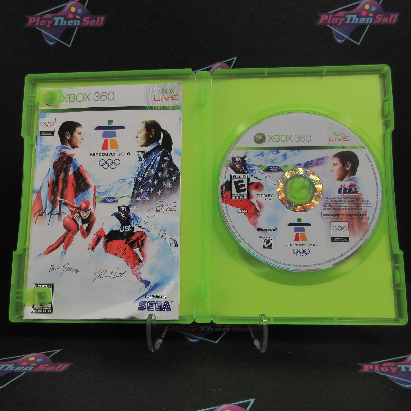 Vancouver 2010 Olympic Winter Games Xbox 360 Complete - 1 Year Warranty VG