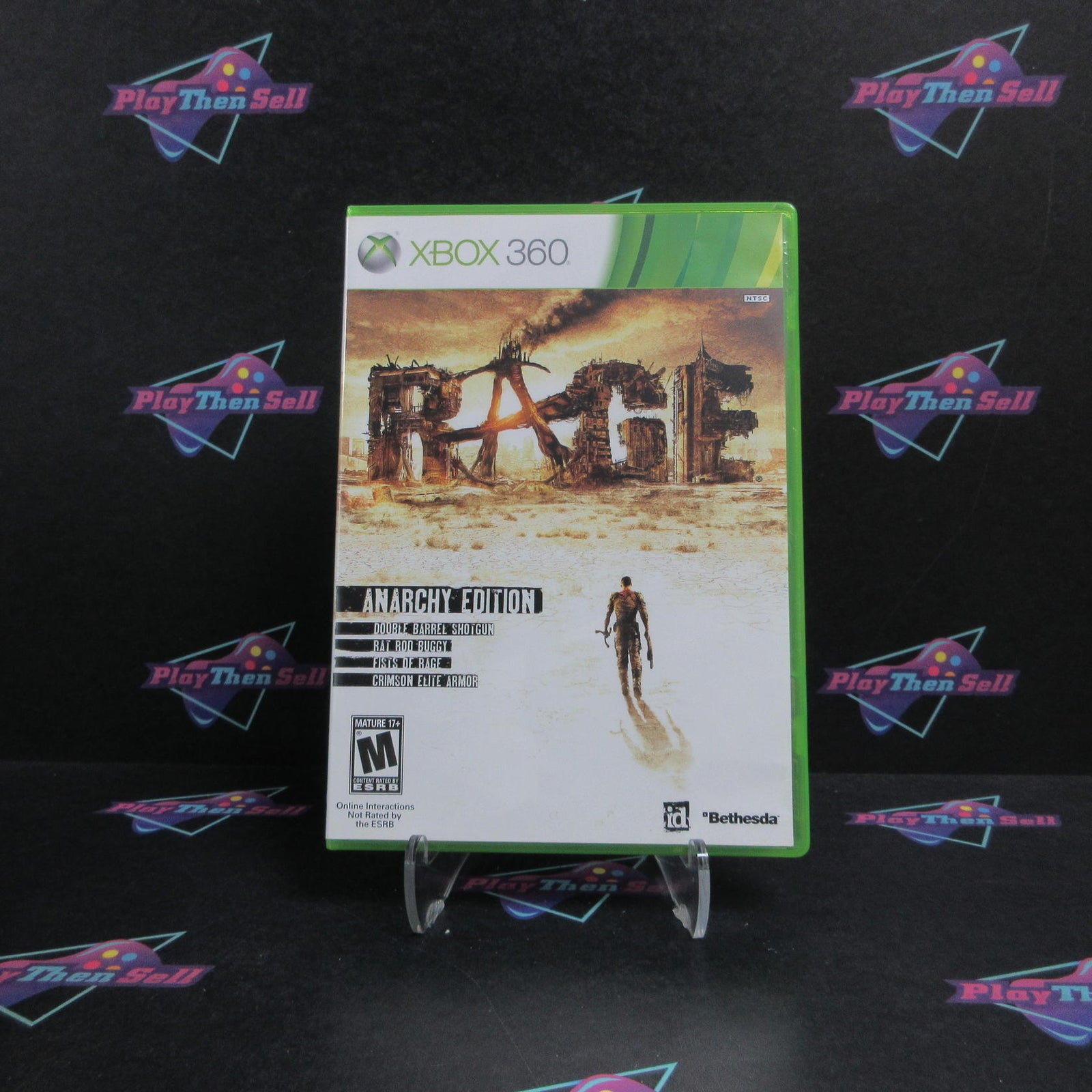 Rage Anarchy Edition Xbox 360 Complete - 1 Year Warranty EX Cond