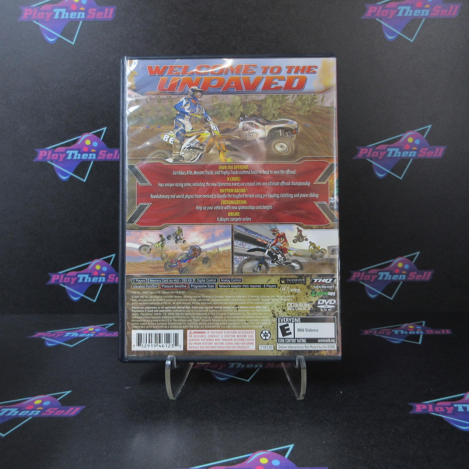 Mx Vs ATV Untamed PS2 PlayStation 2 GH Complete - 1 Year Warranty EX Cond
