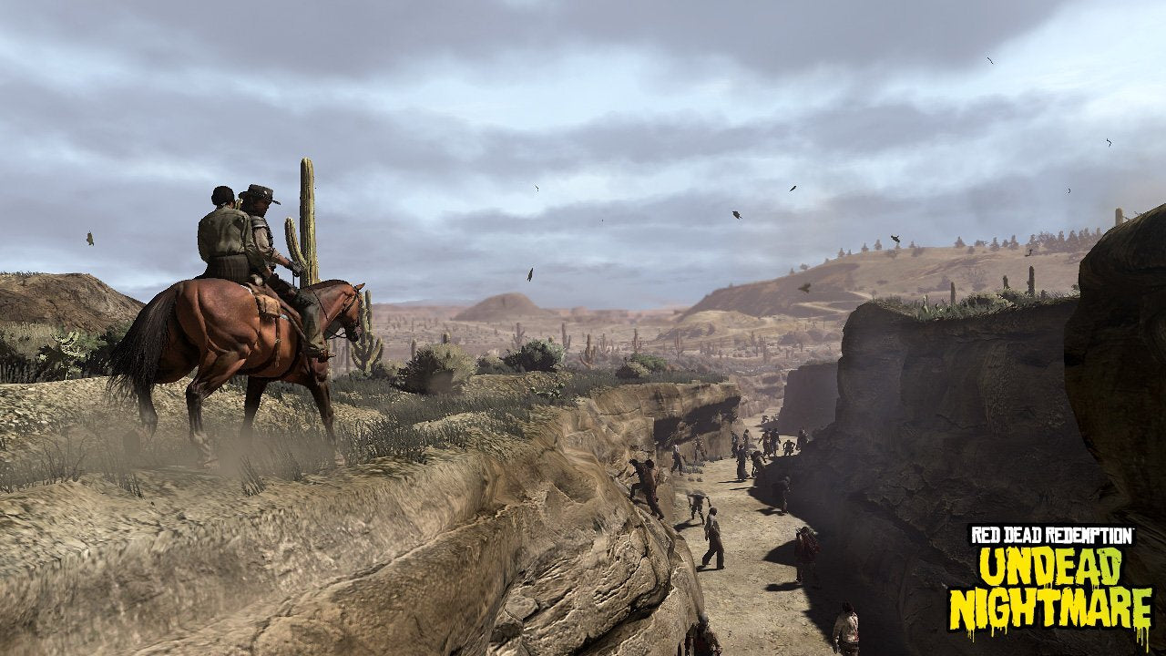Red Dead Redemption Undead Nightmare Xbox 360 + Map Complete  - 1 Year Warrant..