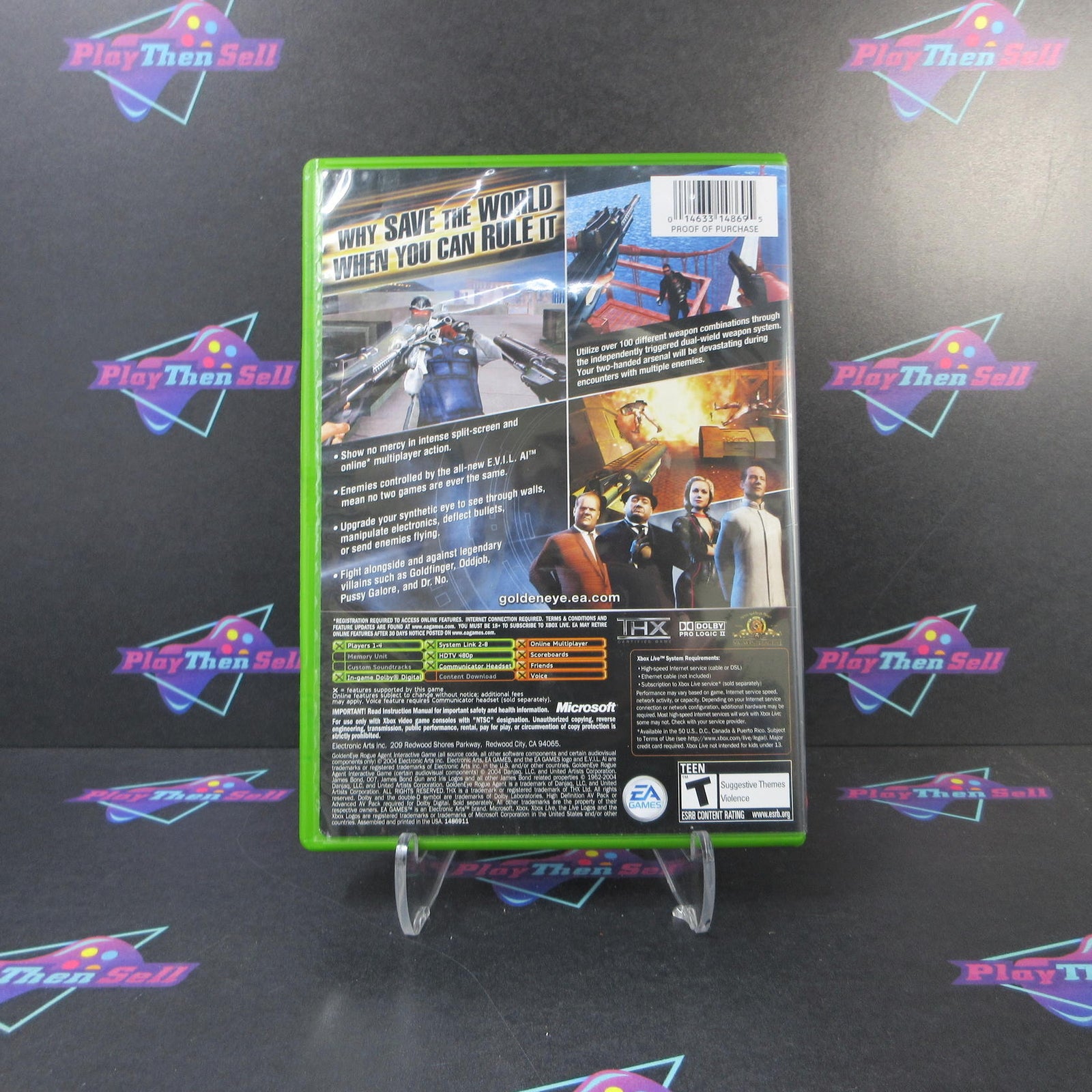 Goldeneye Rogue Agent Xbox Complete - 1 Year Warranty VG